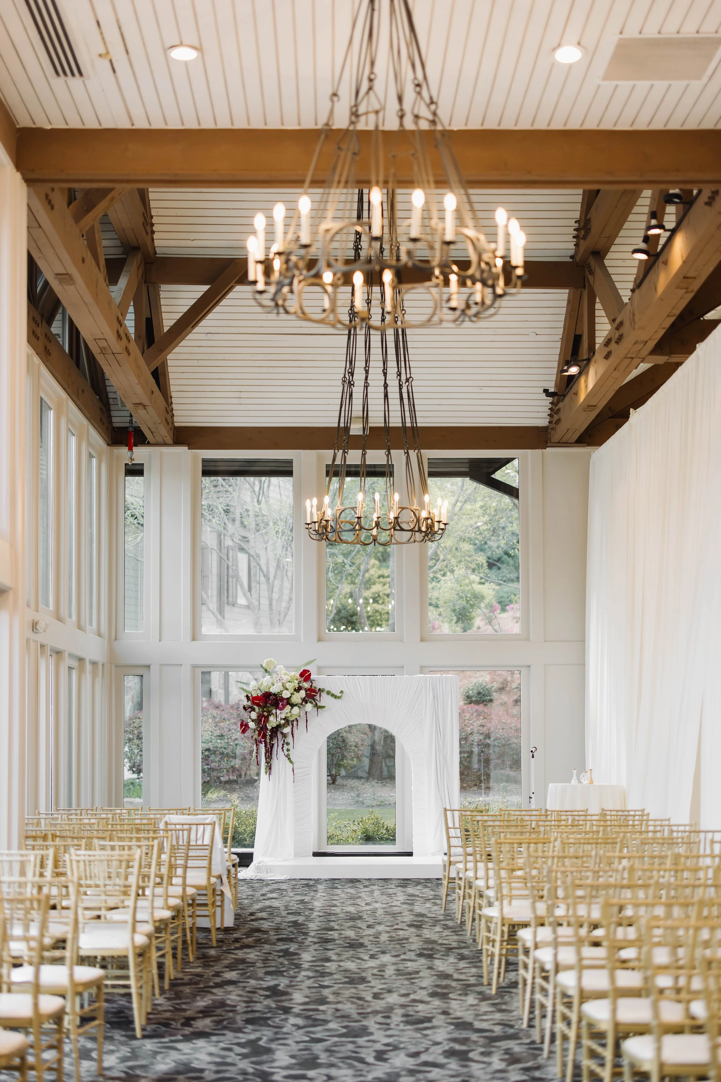 The Country Club Of The South Alpharetta indoor ceremony