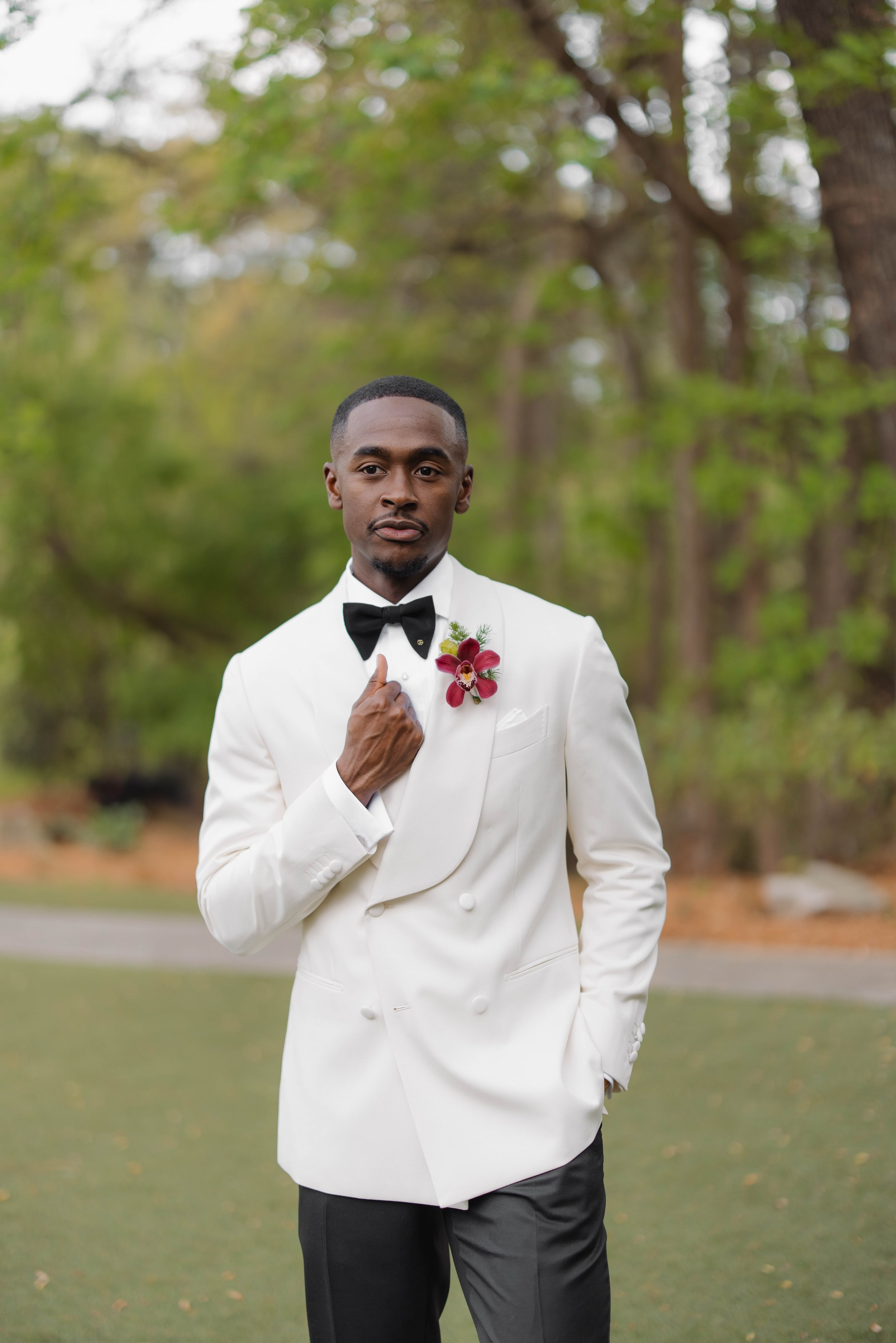 The Country Club Of The South Alpharetta groom attire