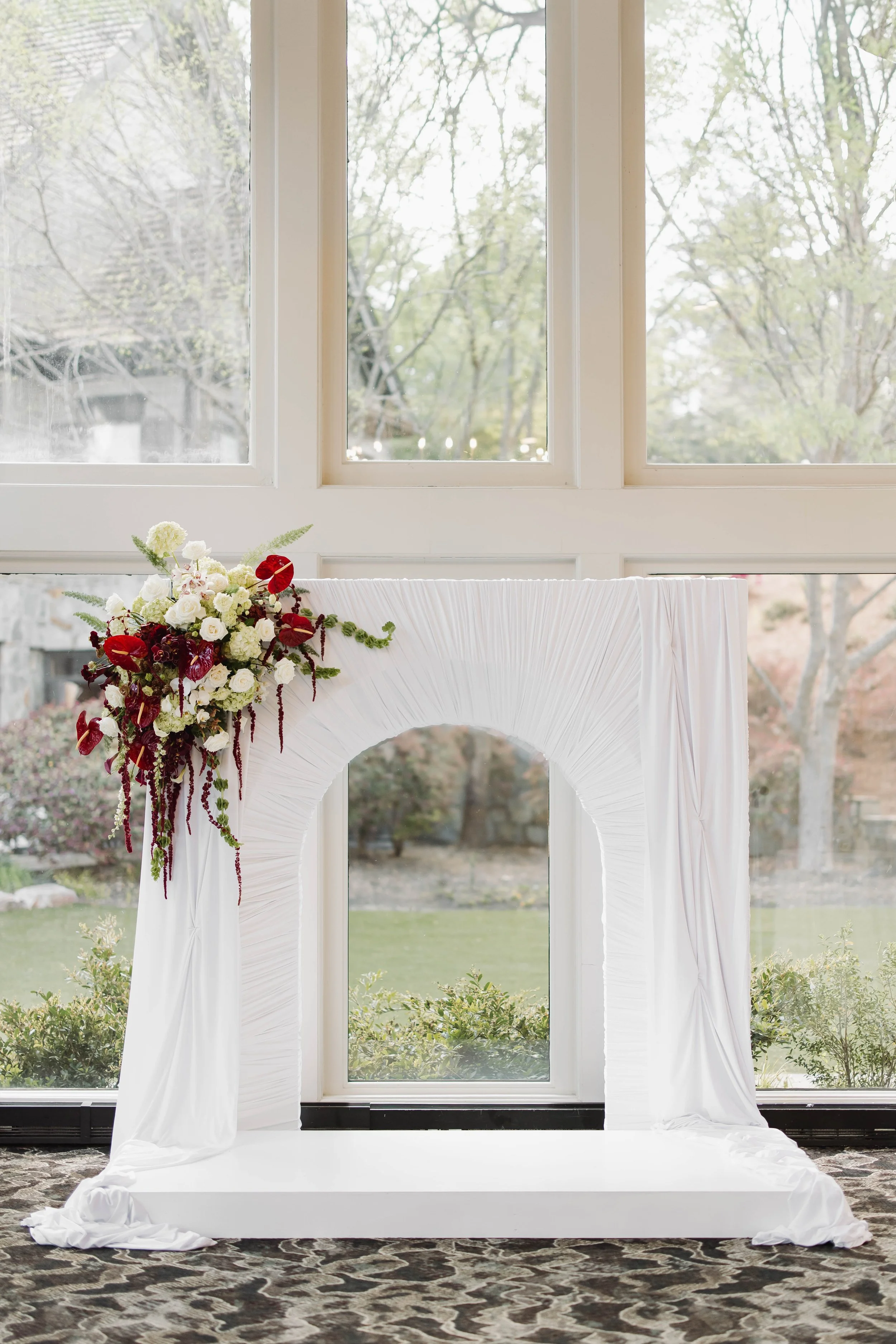 The Country Club Of The South Alpharetta indoor ceremony