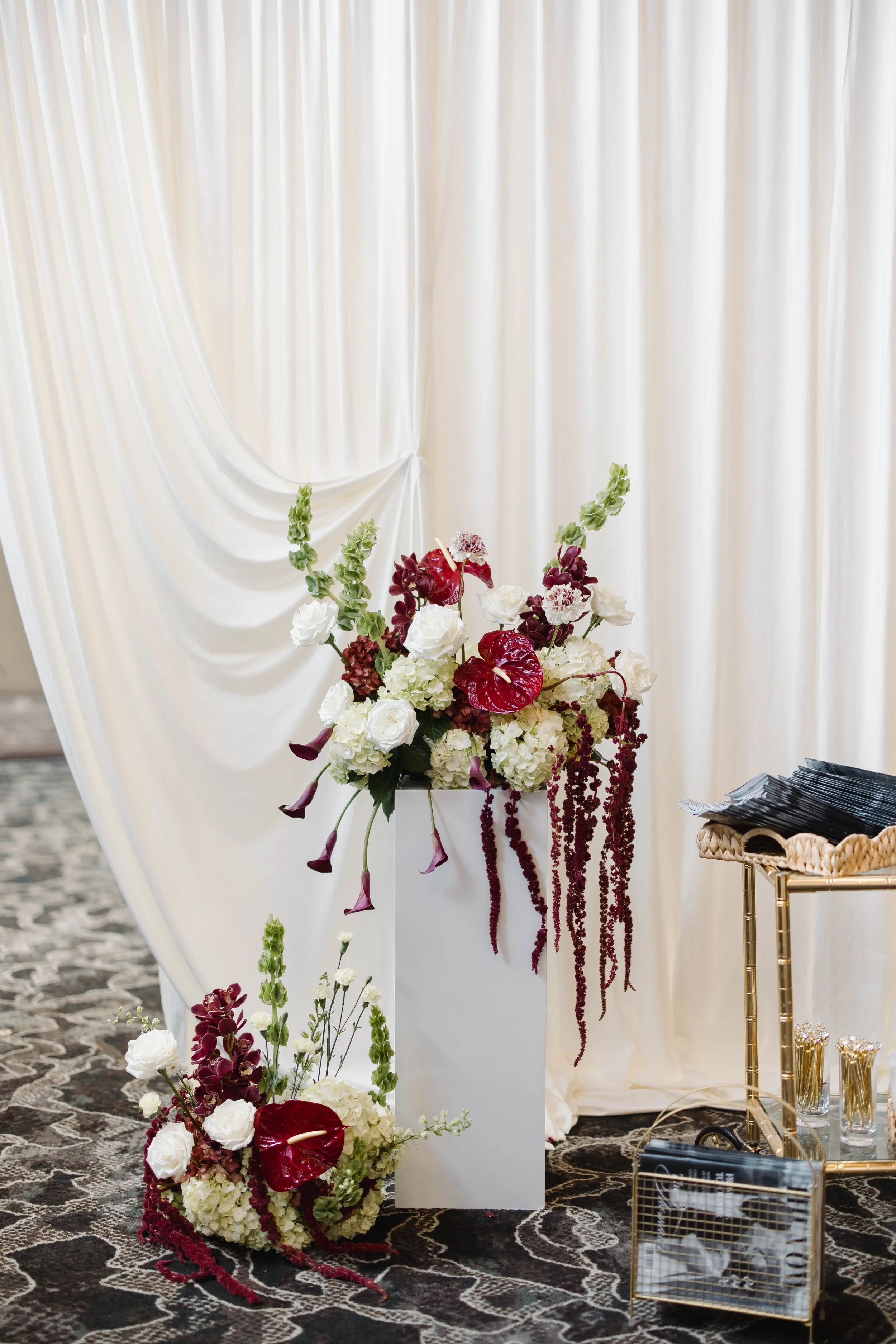 The Country Club Of The South Alpharetta indoor ceremony