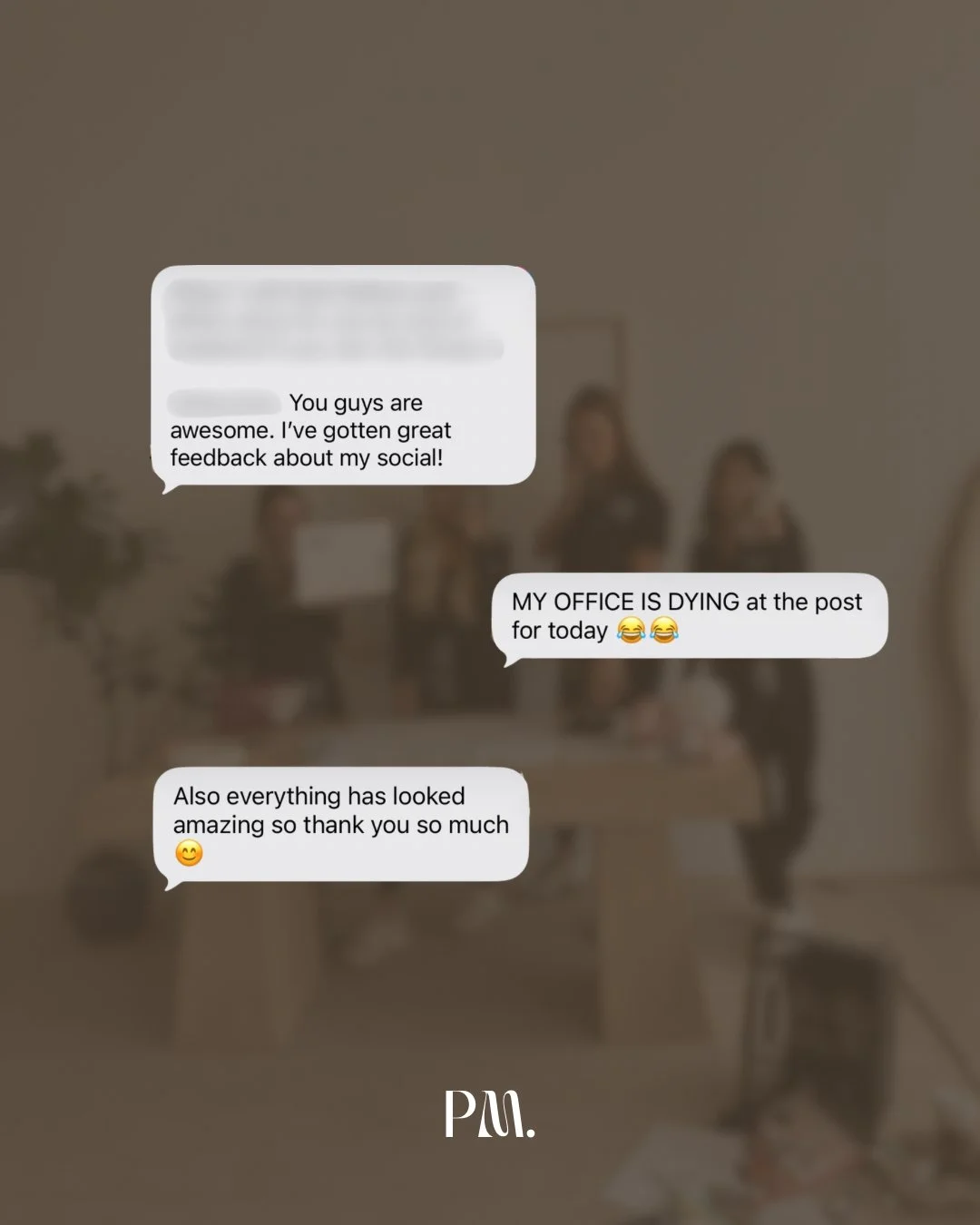 Messages that make us giddy >

📍SOUTH FLORIDA &amp; East Coast
💉Full Service Social Media Management Agency, Focused on Aesthetics

[Instagram management, content creation, web design, flyer design ]

🖱️www.Plastics-Media.com

#medspamarketing 