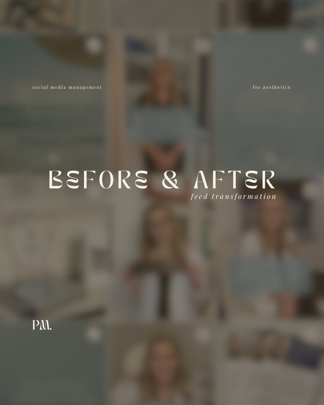 Before: inconsistent posting, rushed content, and the constant stress of trying to keep up with trends and come up with video ideas on her own. The branding felt all over the place, and like many business owners, she simply didn&rsquo;t have the time