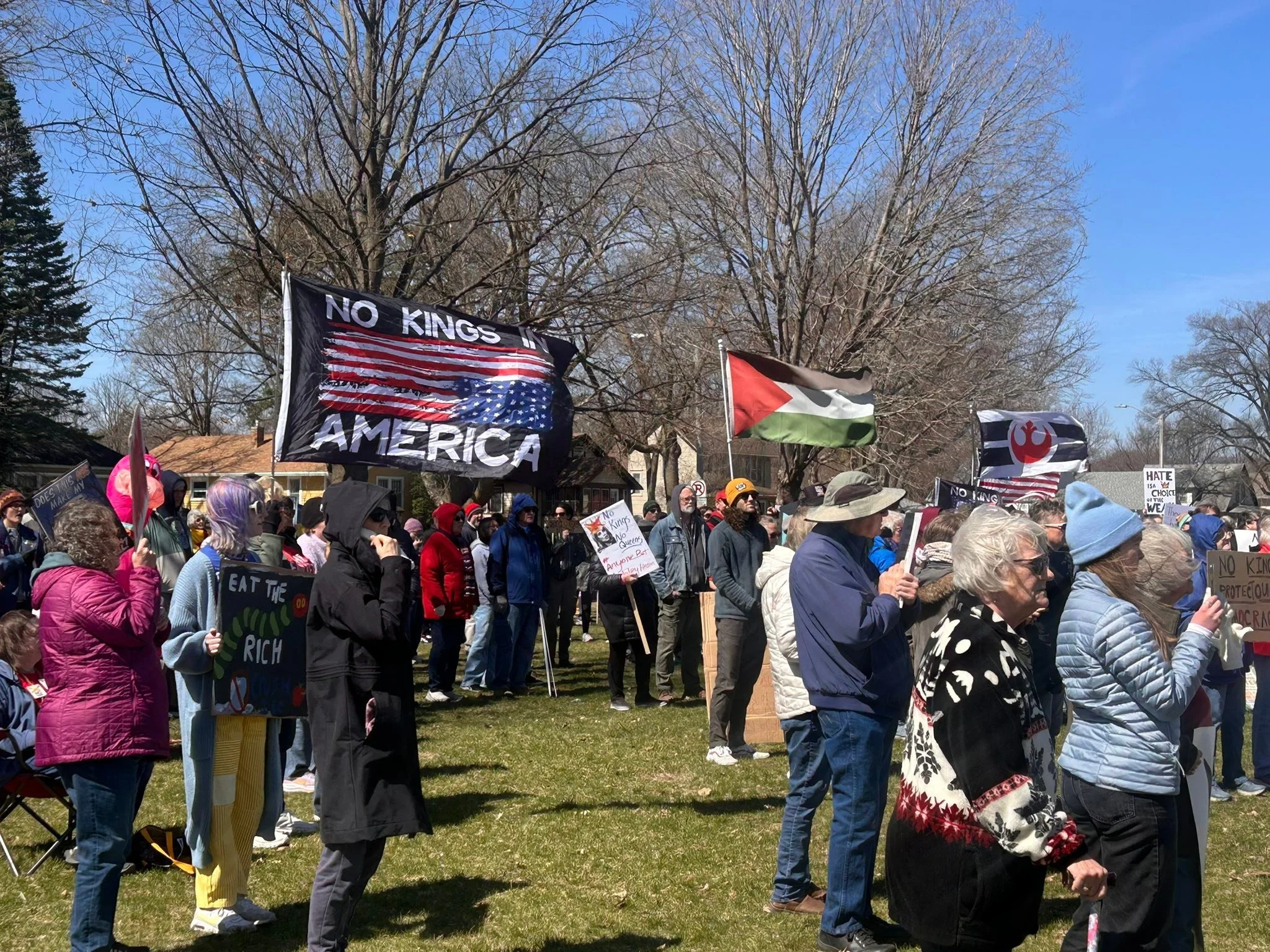 well done Ames!!! #NoKings