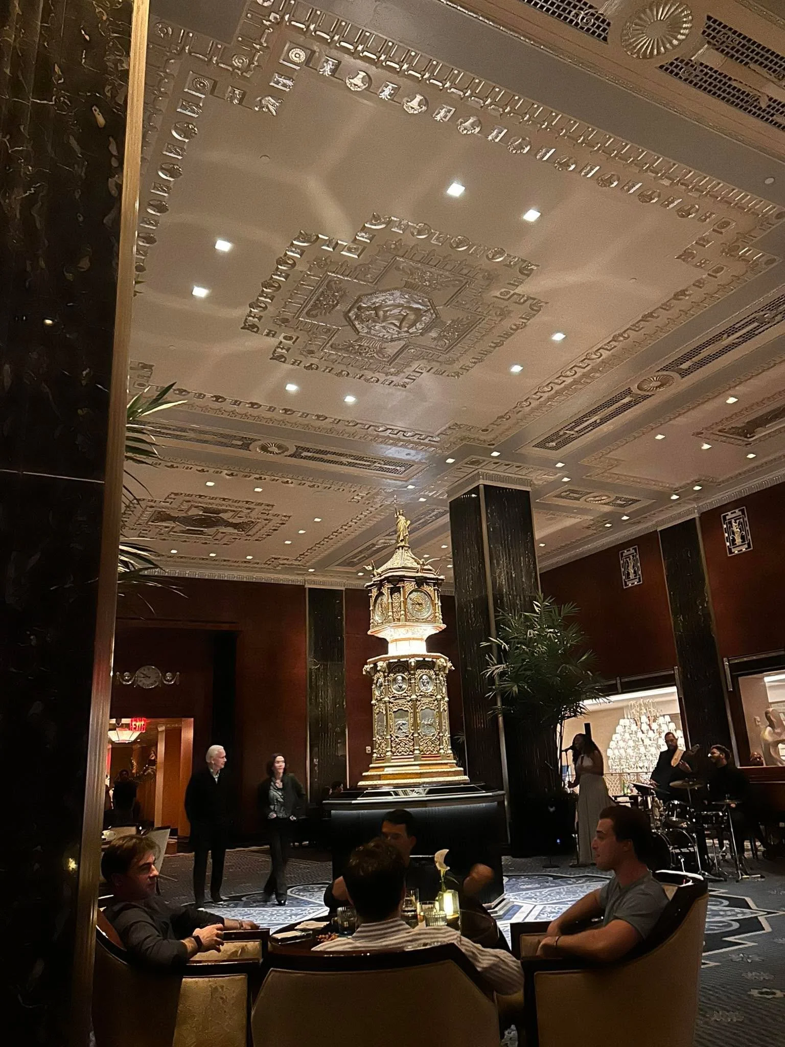 ended up in the Waldorf last night. the renovation is spectacular. Remortgaged the house for a drink but worth it.
