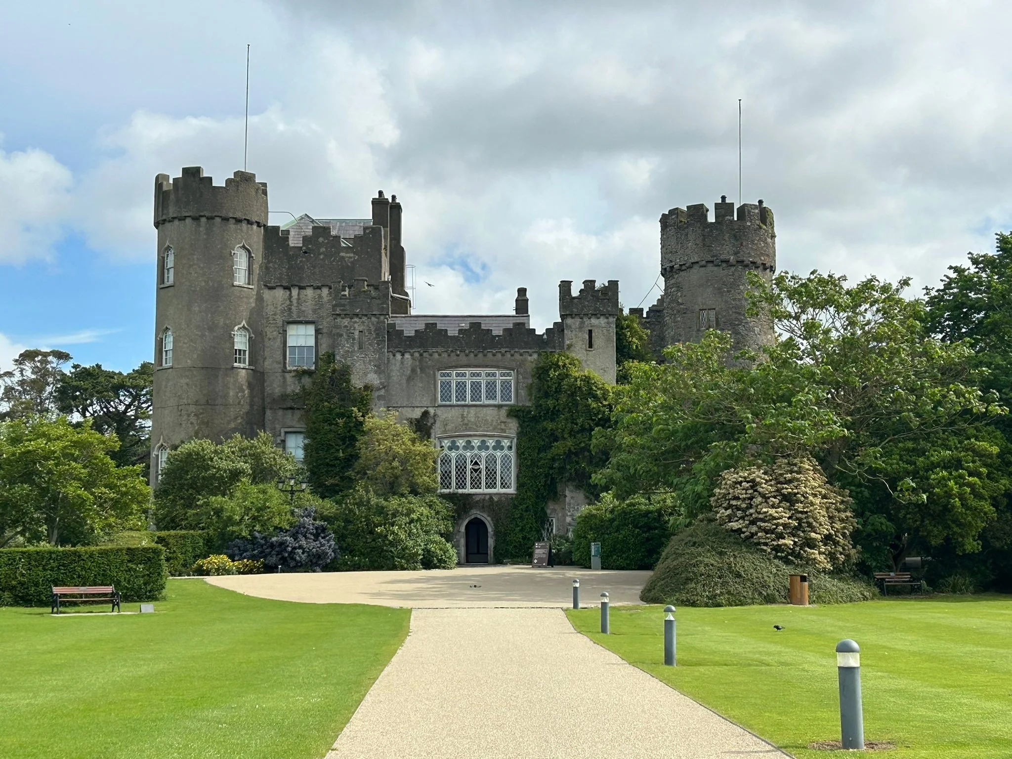 Gorgeous morning in Malahide Castle, Ireland