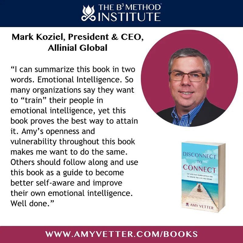 Thank you @markk82 for your kind words to the potential for &ldquo;Disconnect to Connect&rdquo; to foster growth, self-discovery, and genuine connection. 

Grab a copy today: 
https://buff.ly/3Apfp4z 

More Book Info Here: https://buff.ly/3KUcEOH
#di