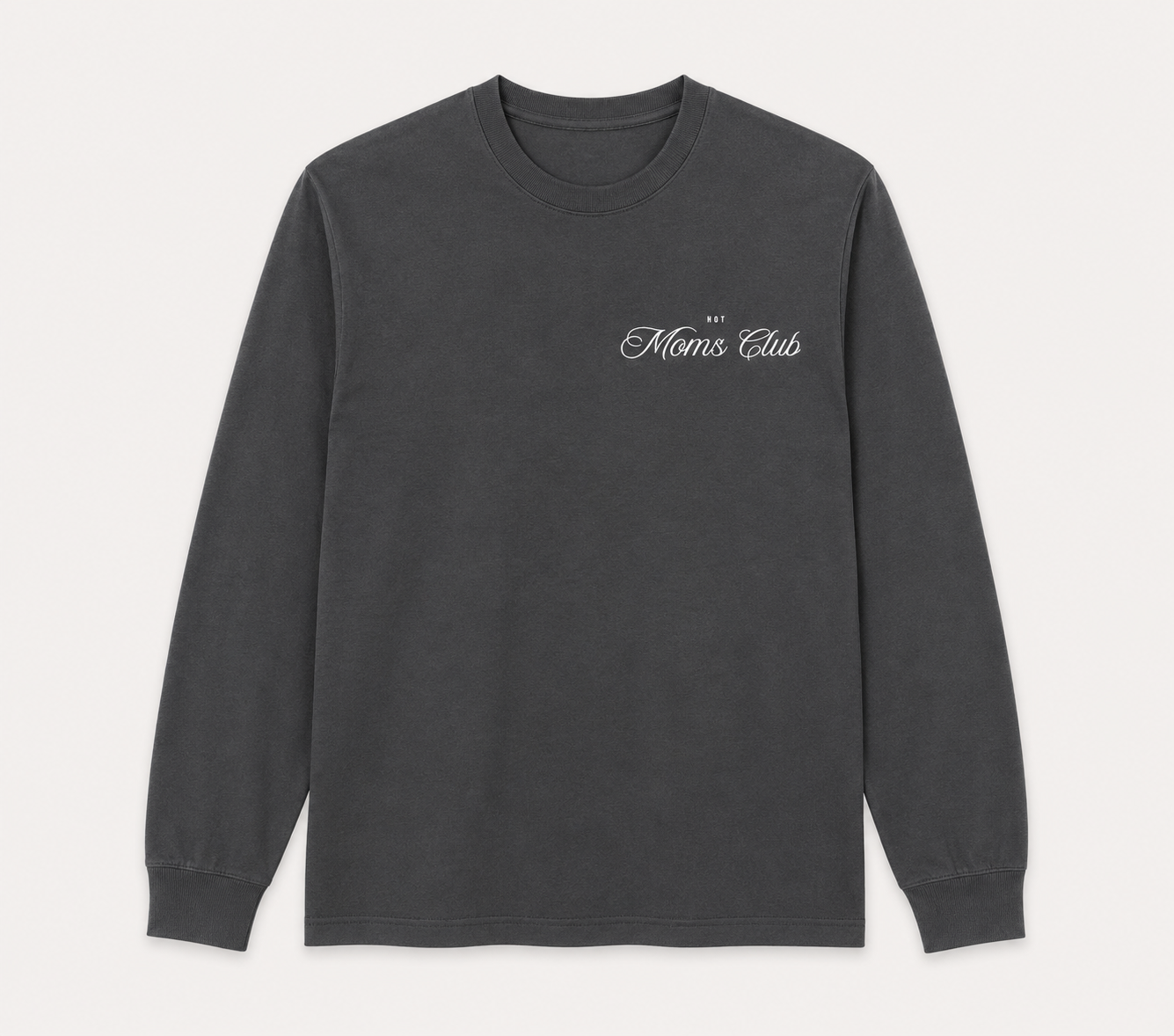 Hot Moms Club Long Sleeve Jersey Tee
