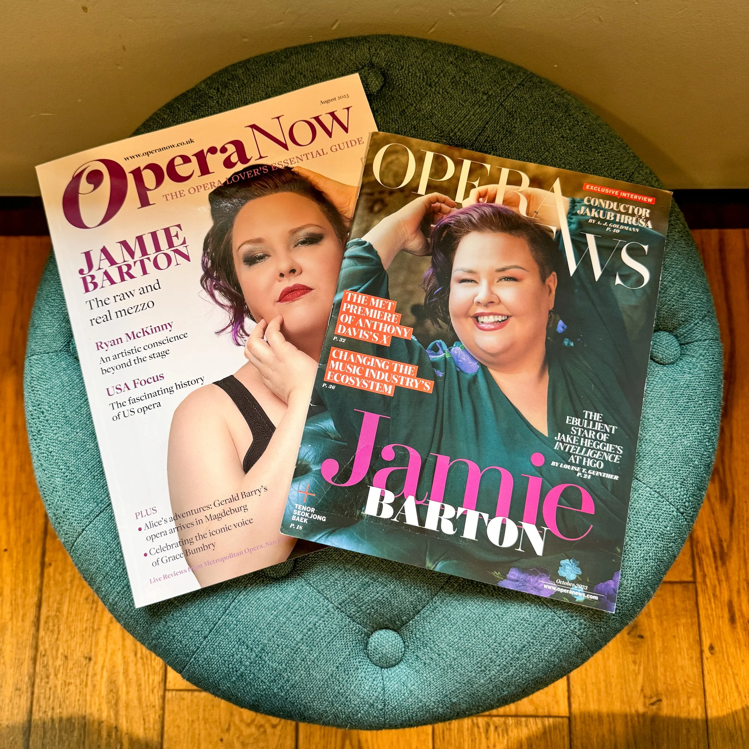 Jamie Barton Lands Dual Magazine Covers • Fall 2023