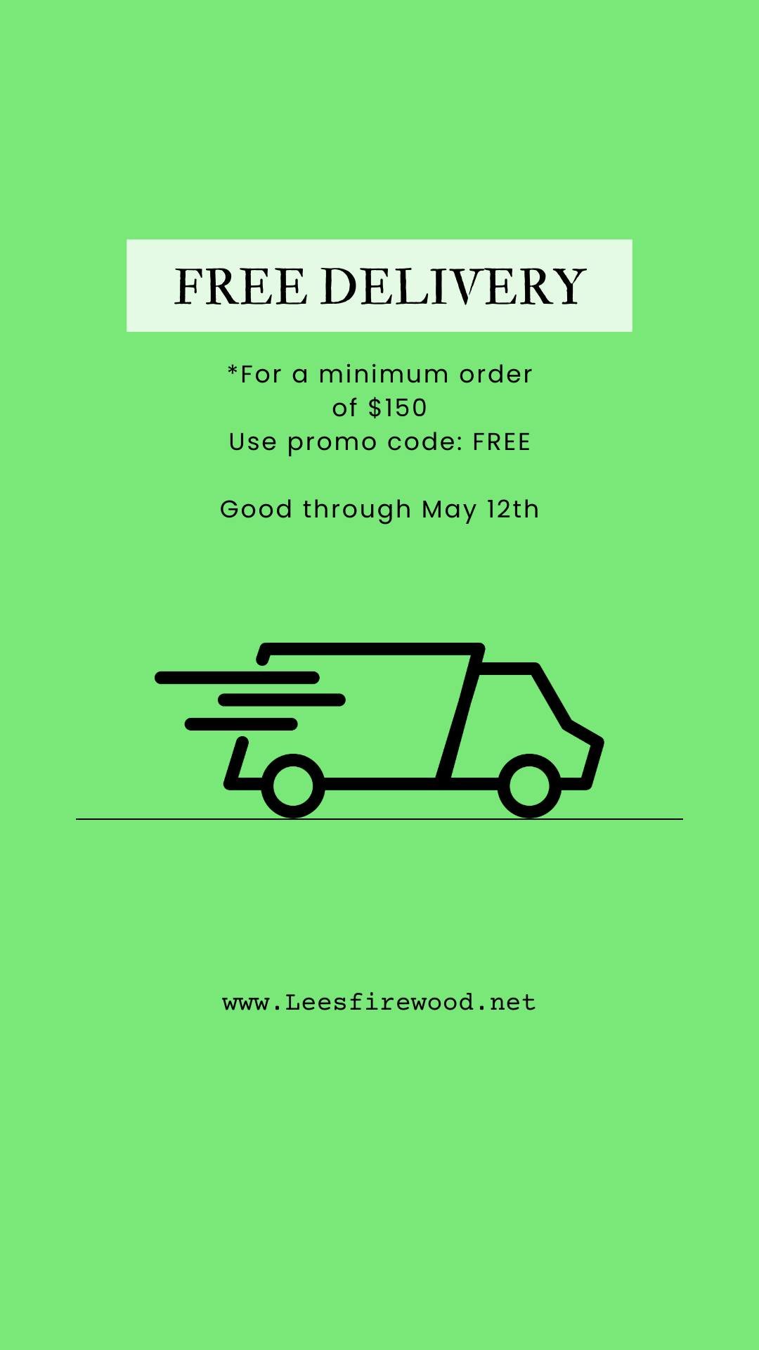 It's back until Mothers Day May 12th.

Start your next order online 👉 leesfirewood.net
&mdash; in Huntersville.
