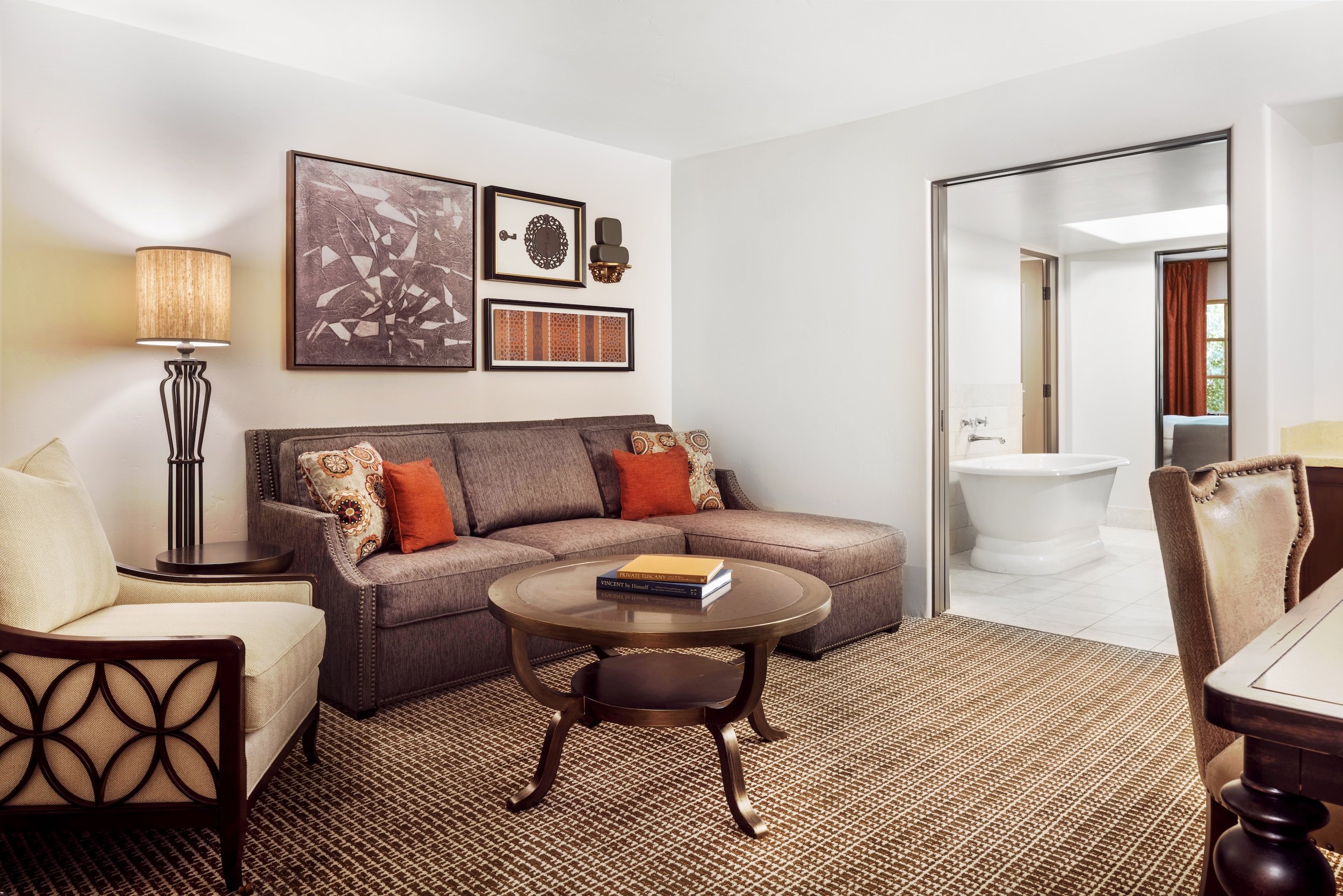 royal palms resort guest room living