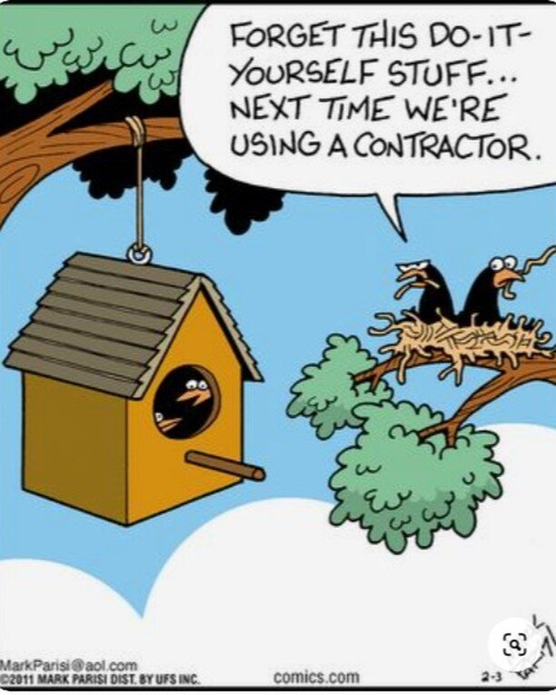 Does this remind you of someone? 😉
We work with multiple contractors that are creating and have created BEAUTIFUL homes!
Reach out to us! 😀
We would love to refer you to the BEST professionals to assist you in building your new home!

#humpdayhumor