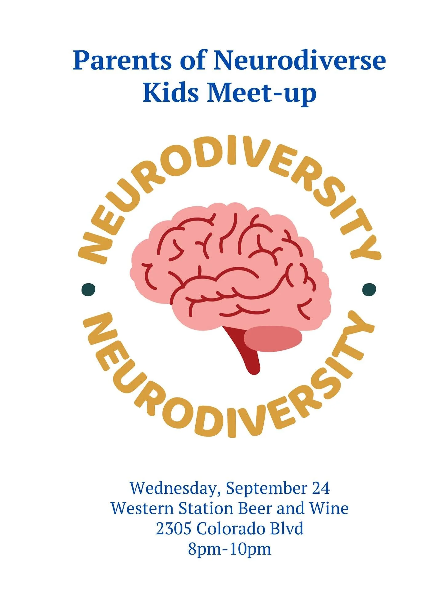 Join us for a supportive hang! Let&rsquo;s chat, share experiences, and celebrate all things neurodiverse together. 

You can also connect on the WhatsApp Parents of ND Kids subgroup!

Feel free to invite any parents who could benefit from attending 