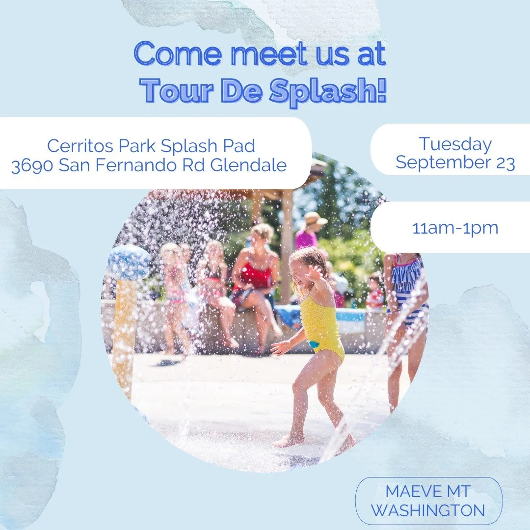 Join us for a fun playdate in at Cerritos Park Splash Pad in Glendale tomorrow (Tuesday, September 23rd) from 11am - 1pm! 

💦☀️💦☀️💦

As always, partners and friends are welcome to join. We love seeing new faces!

What to bring: towel, picnic blank