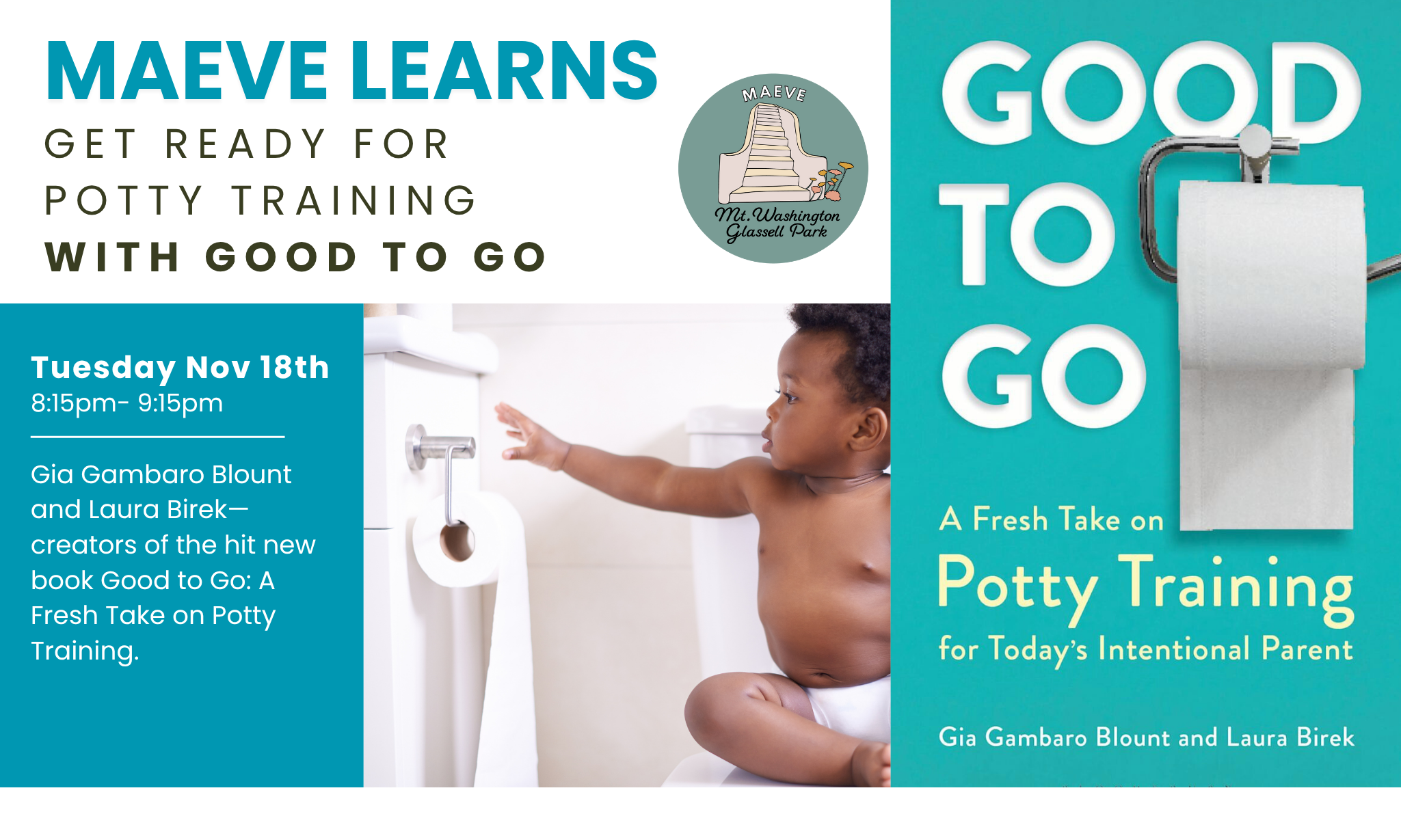 MAEVE Learns: Get Ready for Potty Training with Good To Go