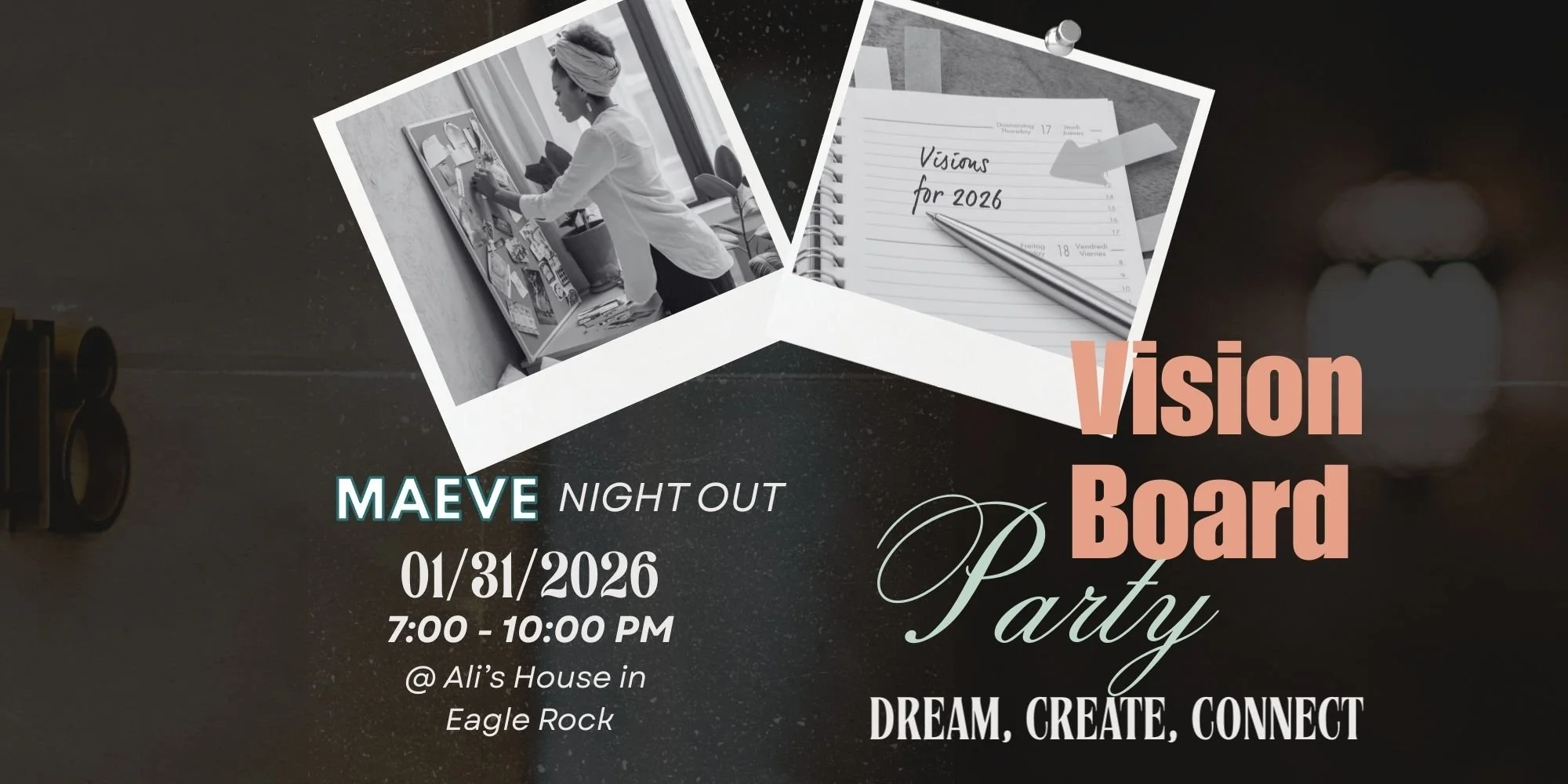 MAEVE Night Out: Vision Board Party