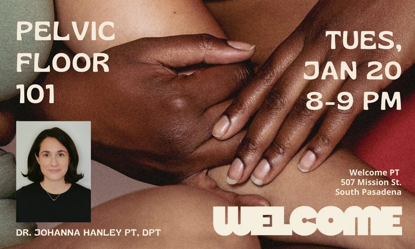 Pelvic Floor 101 with Dr. Johanna Hanley PT, DPT