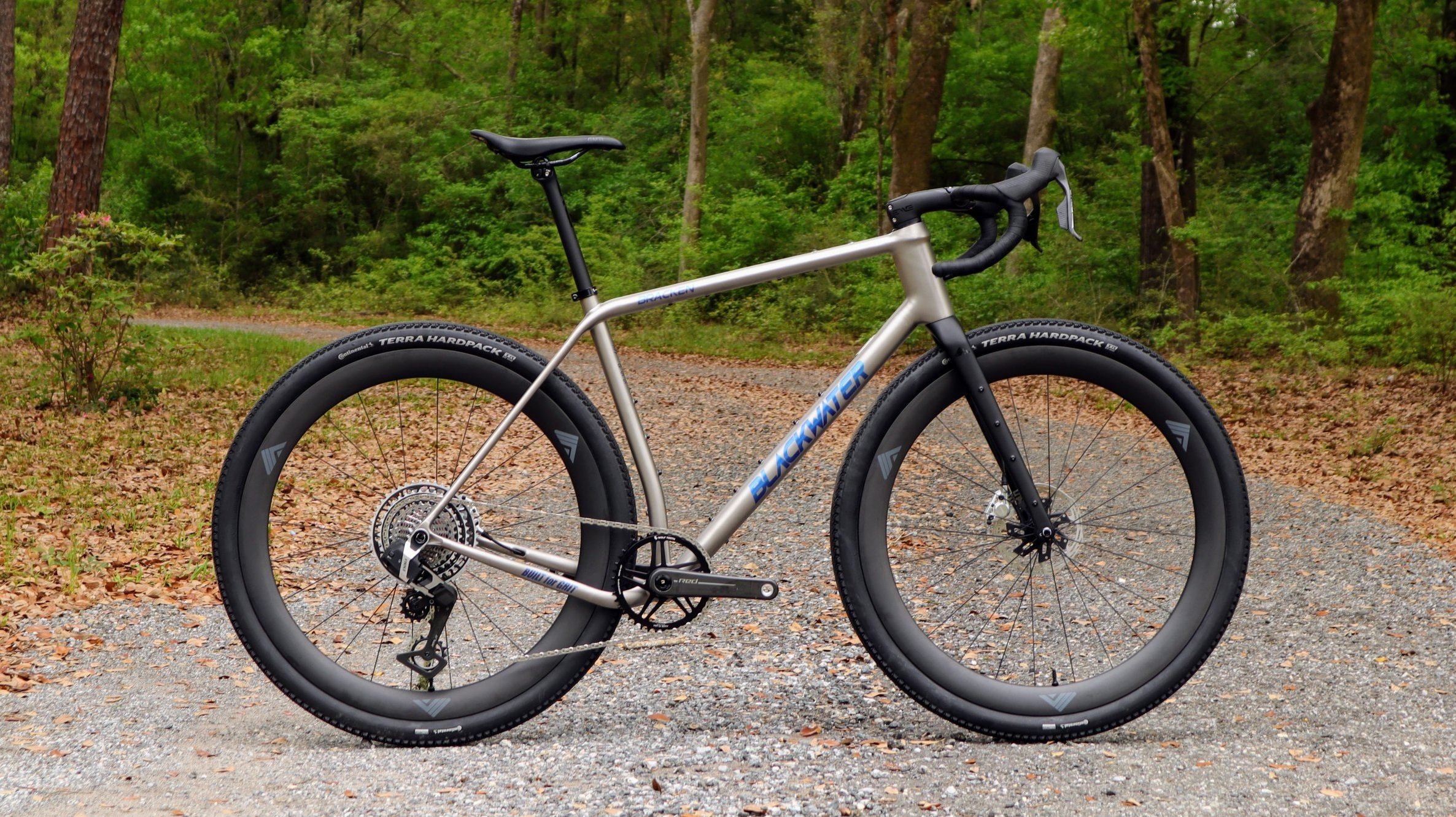 Blackwater Bracken 3D Printed Titanium Gravel Bike — Blackwater