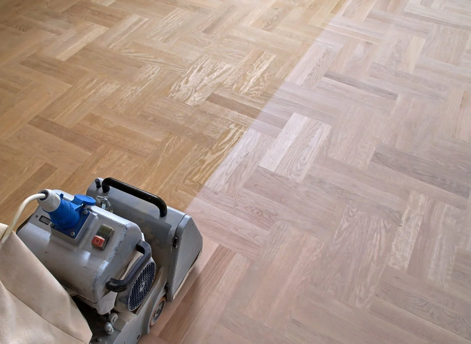 Hardwood refinishing