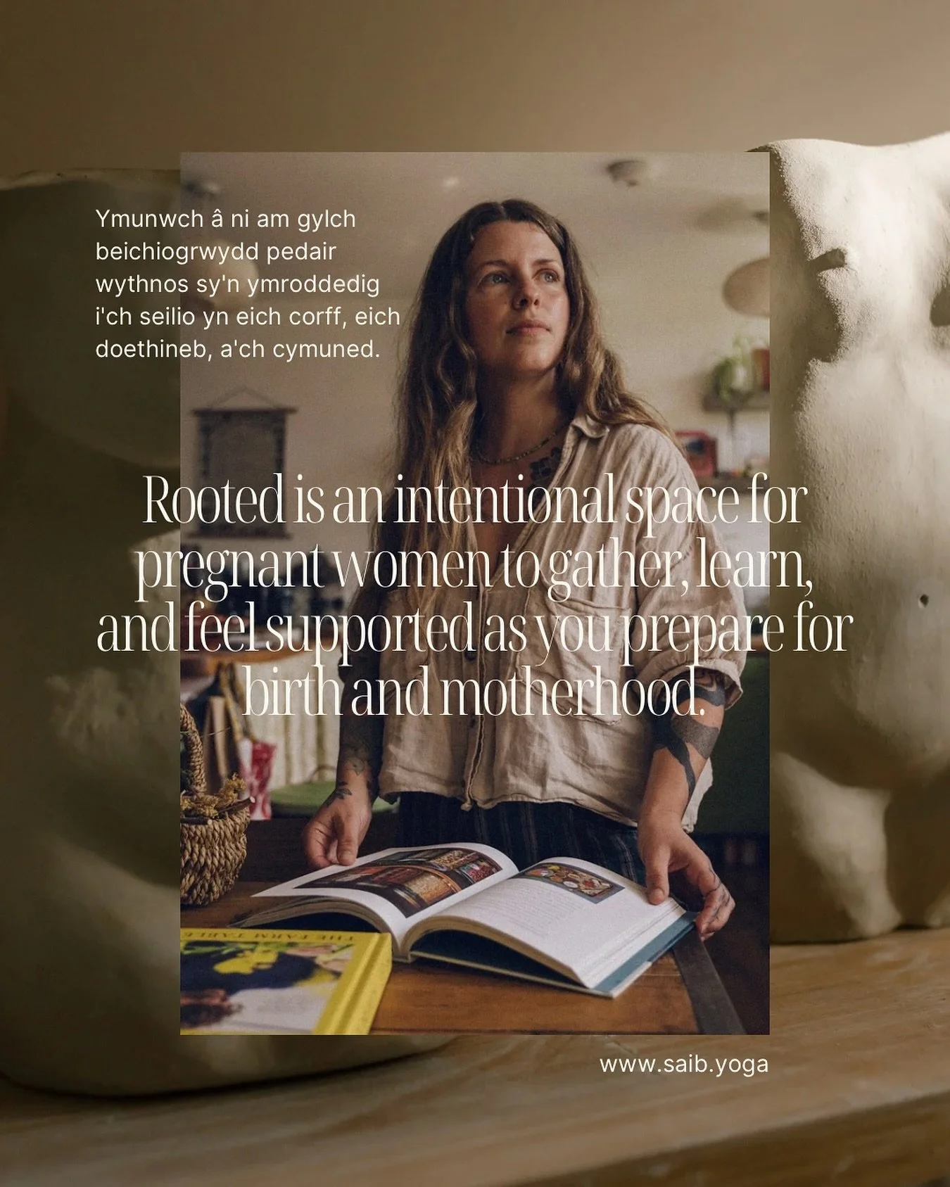 🌿 Gwreiddio: Dy Daith i Fod yn Fam 🌿

Ydi chi&rsquo;n feichiog, neu yn nabod rhywun sydd, fase&rsquo;n caru ymuno a cylch beichiogrwydd pedair wythnos i&rsquo;ch seilio yn eich corff, eich doethineb a&rsquo;ch cymuned? 

Mae&rsquo;r cwrs hyfryd yma
