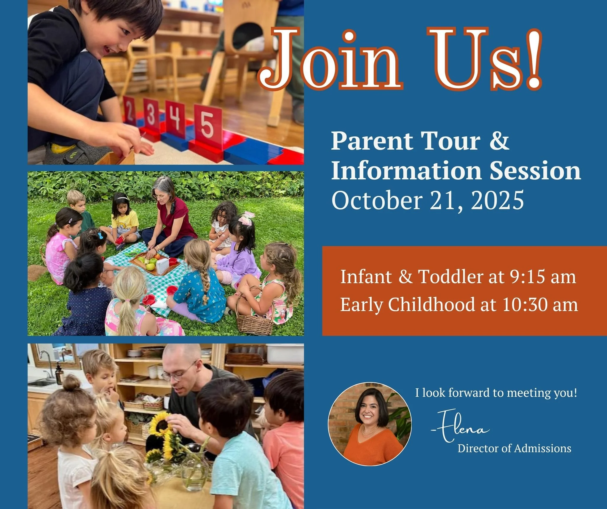 We’d love to meet you! Join us Tuesday, October 21st for a tour and information session to explore what Seton has to offer. To register visit: https://www.setonmontessori.org/sms-admissions
 #setonmontessori #montessori #montessorieducation