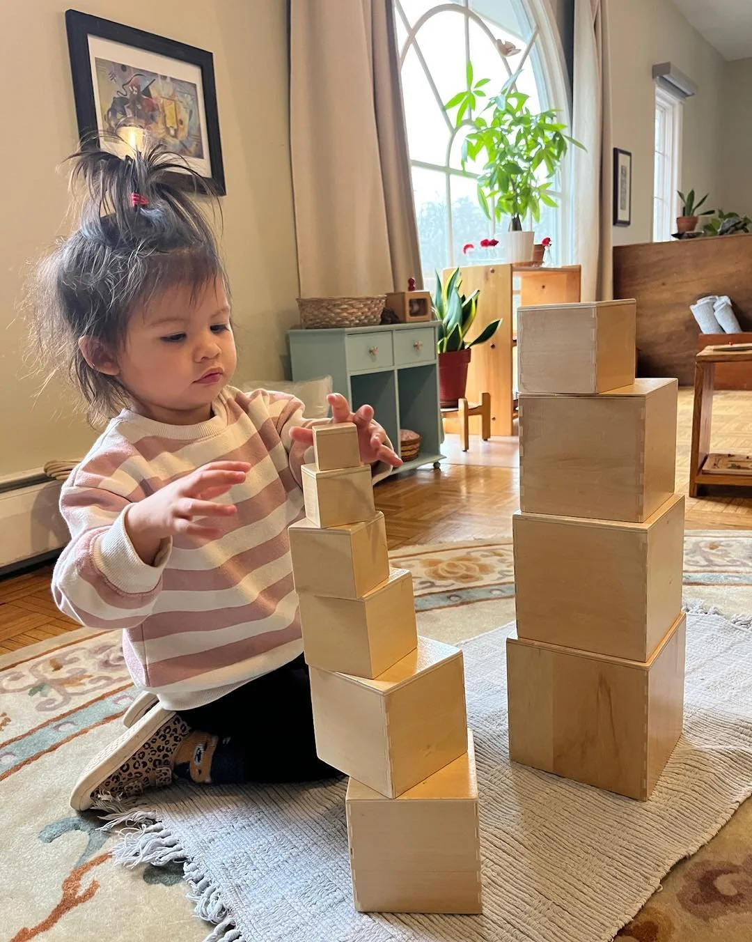 MCH  toddlers have been busy exploring a variety of activities this season. Pumpkin scrubbing has quickly become a favorite, helping them build independence, coordination, and confidence. All classroom activities are developmentally appropriate and t