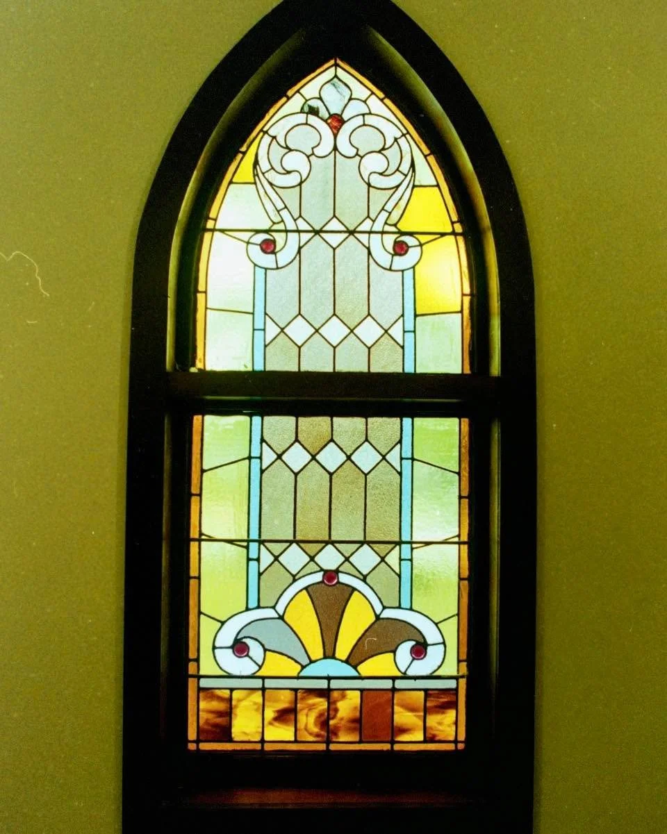 Memory Monday: The beautiful stained-glass windows in our school are a mark of Seton&rsquo;s heritage and one of the most-commented-on architectural elements. They originally came from St. John of the Cross in Western Springs, where many of our found