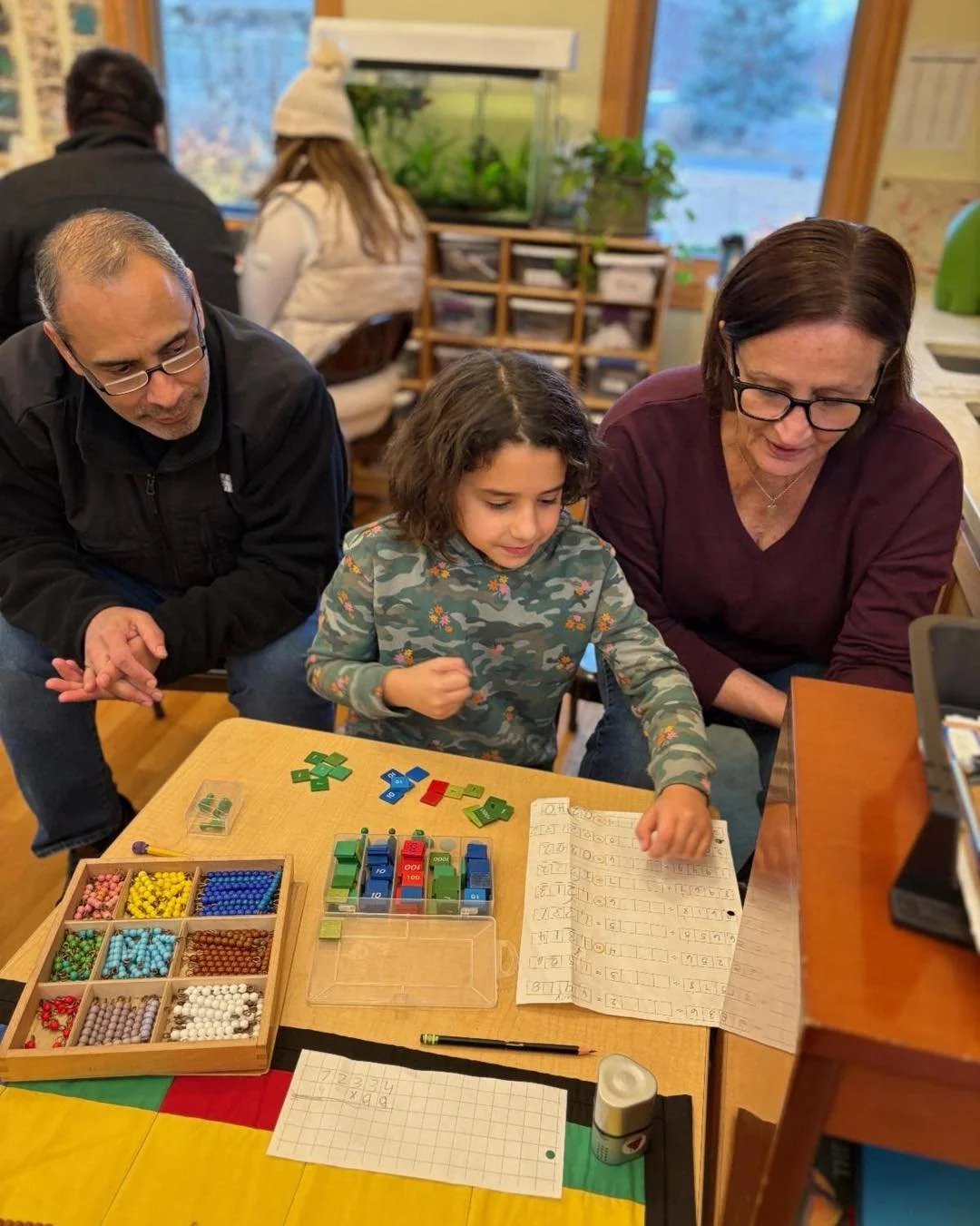 Our Elementary students loved celebrating Grandparents &amp; Special Friends Day this week! We were so grateful to welcome some of our most favorite people to Seton! 💛

#montessori #setonmontessori #montessorieducation #elementarymontessori