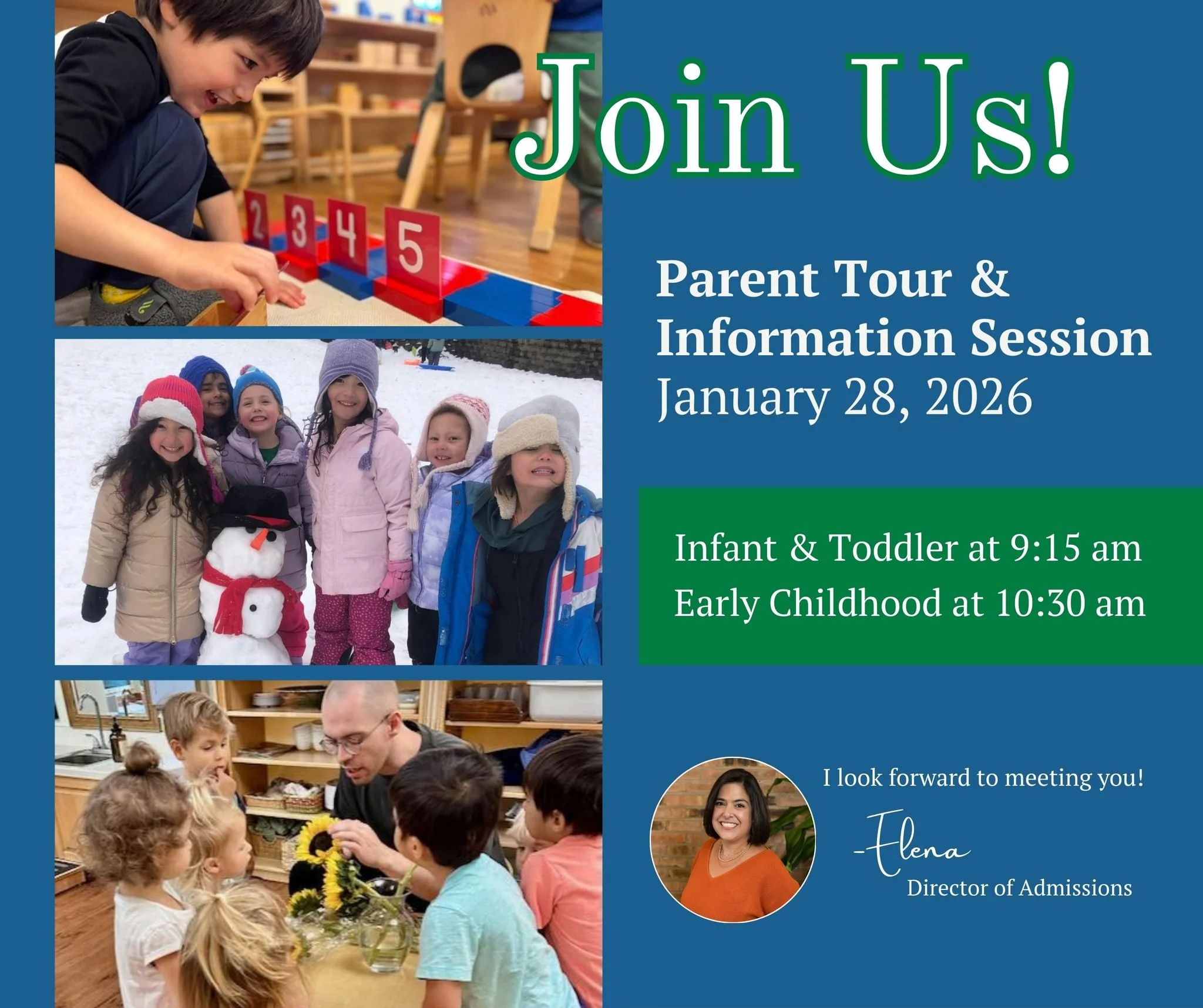 Now accepting applications for the 2026-2027 school year! 

Join us on Wednesday, January 28th for a tour and information session to learn more about all that Seton Montessori has to offer.

Seton offers school year and summer programs for children f