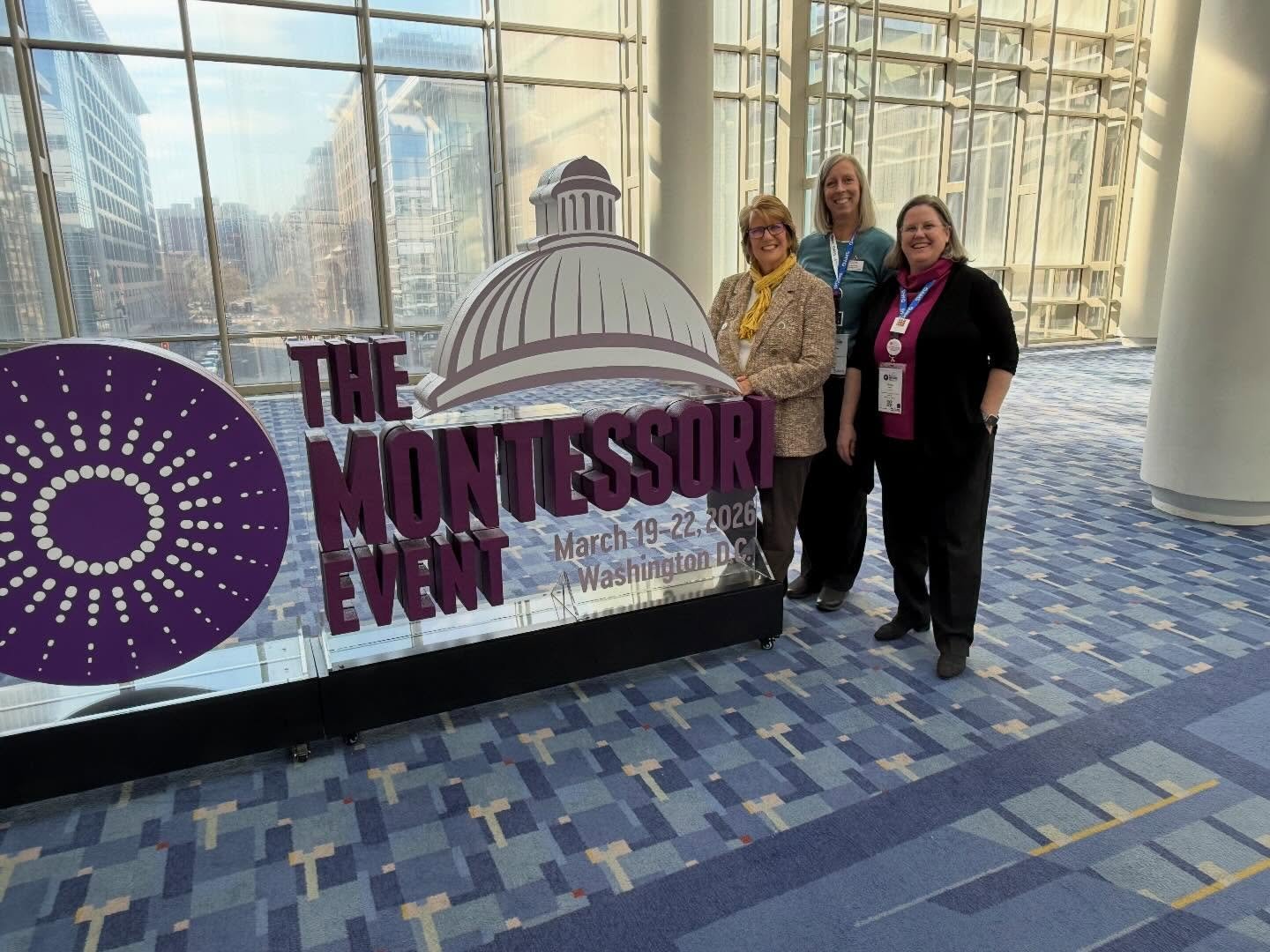 The @setonmontessoriinstitute team had a lovely time at the @americanmontessori conference, The Montessori Event, held in Washington DC. We learned, we networked, we led sessions, and connected with countless new and old Montessori friends and Seton 