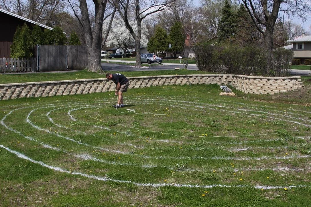 Memory Monday: In 2011 a native planting a labyrinth was installed on campus, quickly becoming a favorite campus feature. What makes this meditative movement space even more special is that the idea for it came from one of our kindergarten-aged stude