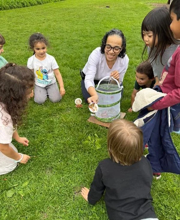 Taking flight! 🦋

Each Spring the Early Childhood students are fascinated to observe classroom caterpillars grow and grow, form chrysalides, and then emerge as lovely Painted Lady butterflies! Watching them take flight on release day was awe-inspiri