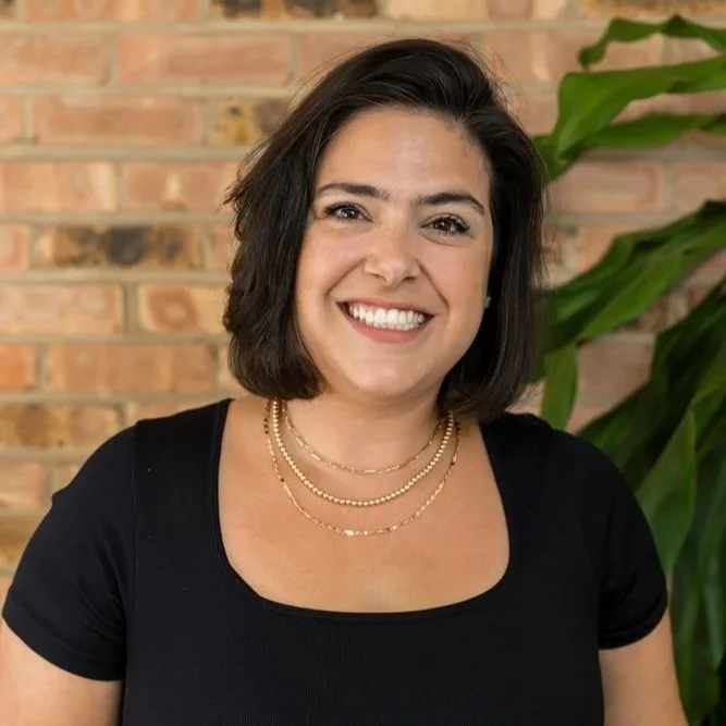 A headshot of Elenea Pappas Bordoshuk.