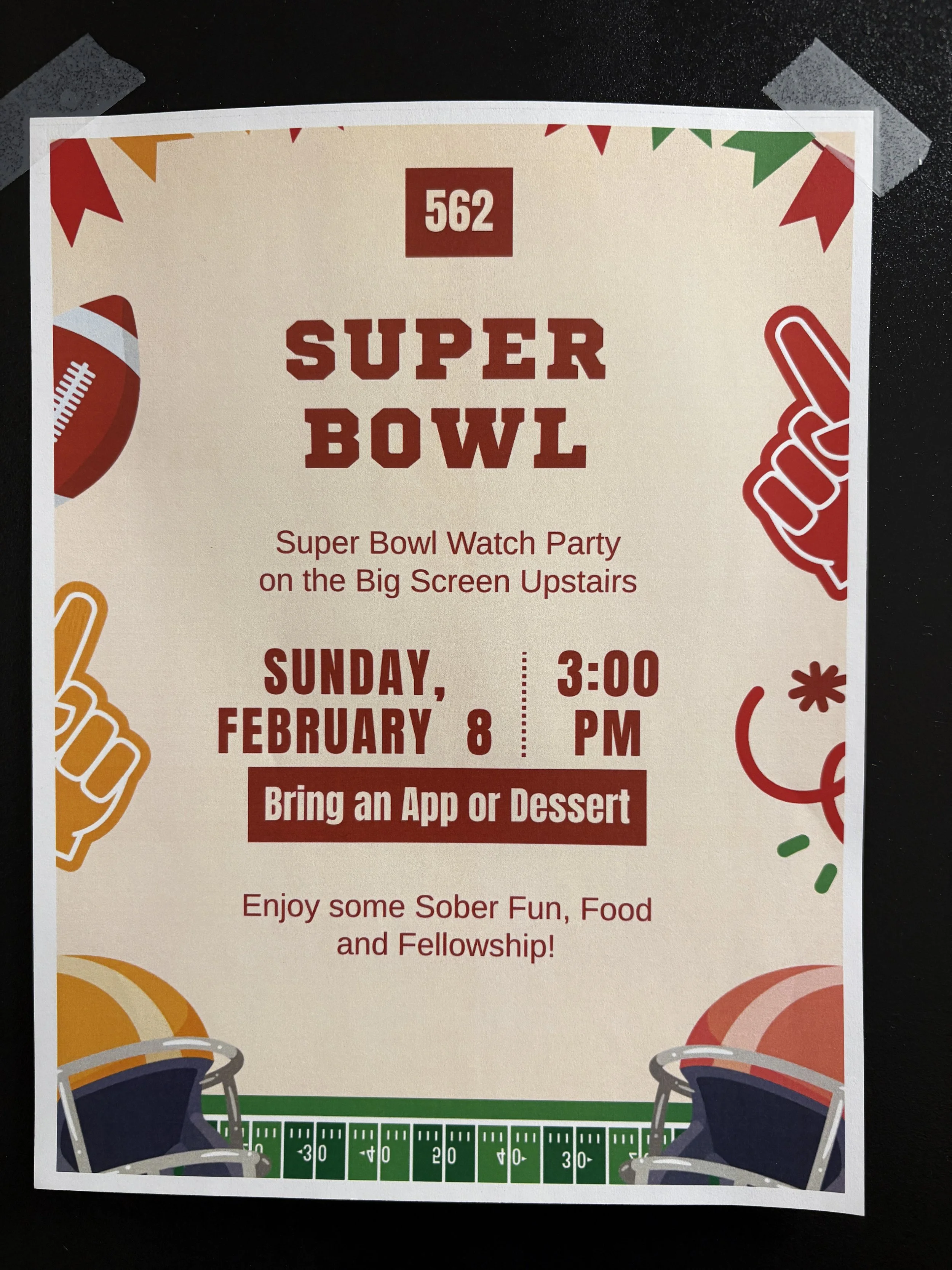Super Bowl Watch Party @ 562
