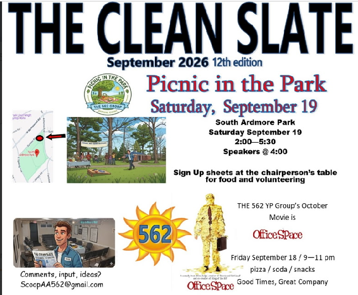 The Clean Slate - Sep 2026