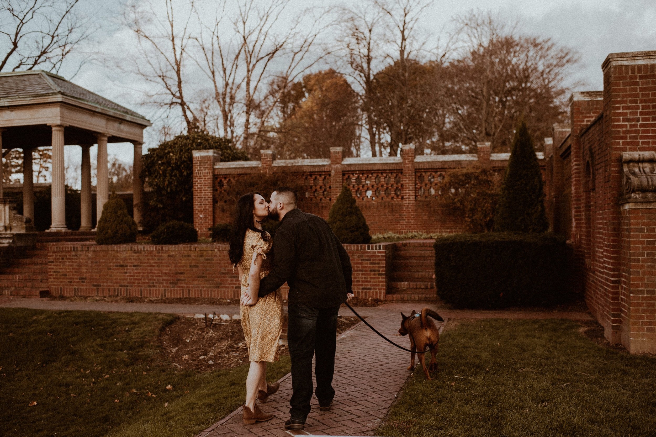 01_Lynch Park Rose Garden Sunset Engagement Session Boston Elopement Photographer .jpg