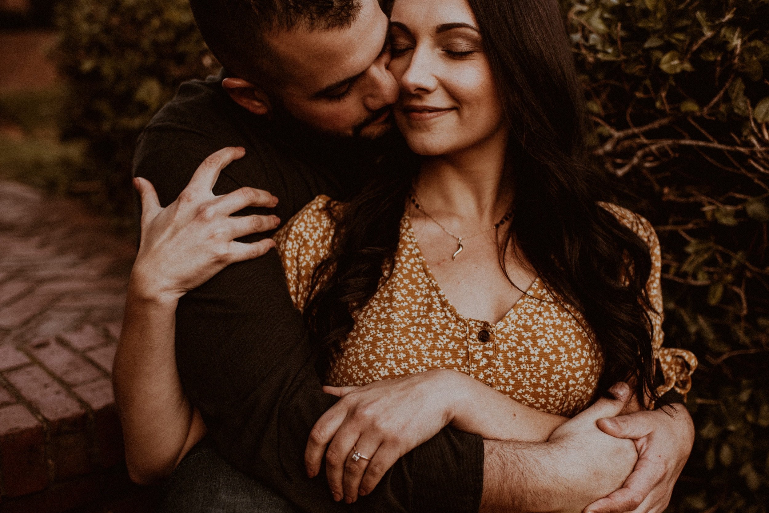 34_Lynch Park Rose Garden Sunset Engagement Session Boston Elopement Photographer .jpg