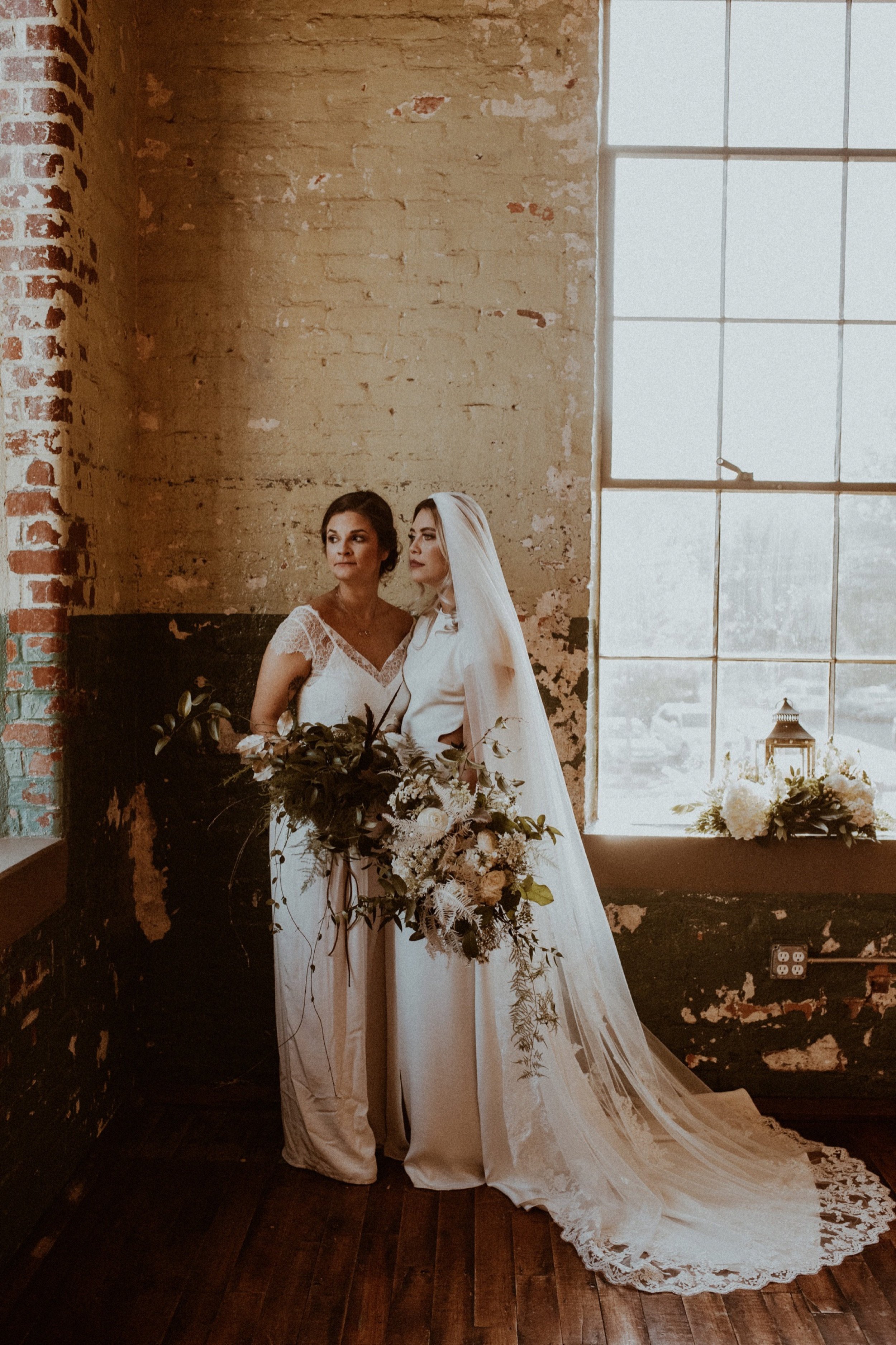 Modern Romantic LGBTQ Industrial Wedding Engine Room Georgia - Vanessa Alves Photography -73.jpg