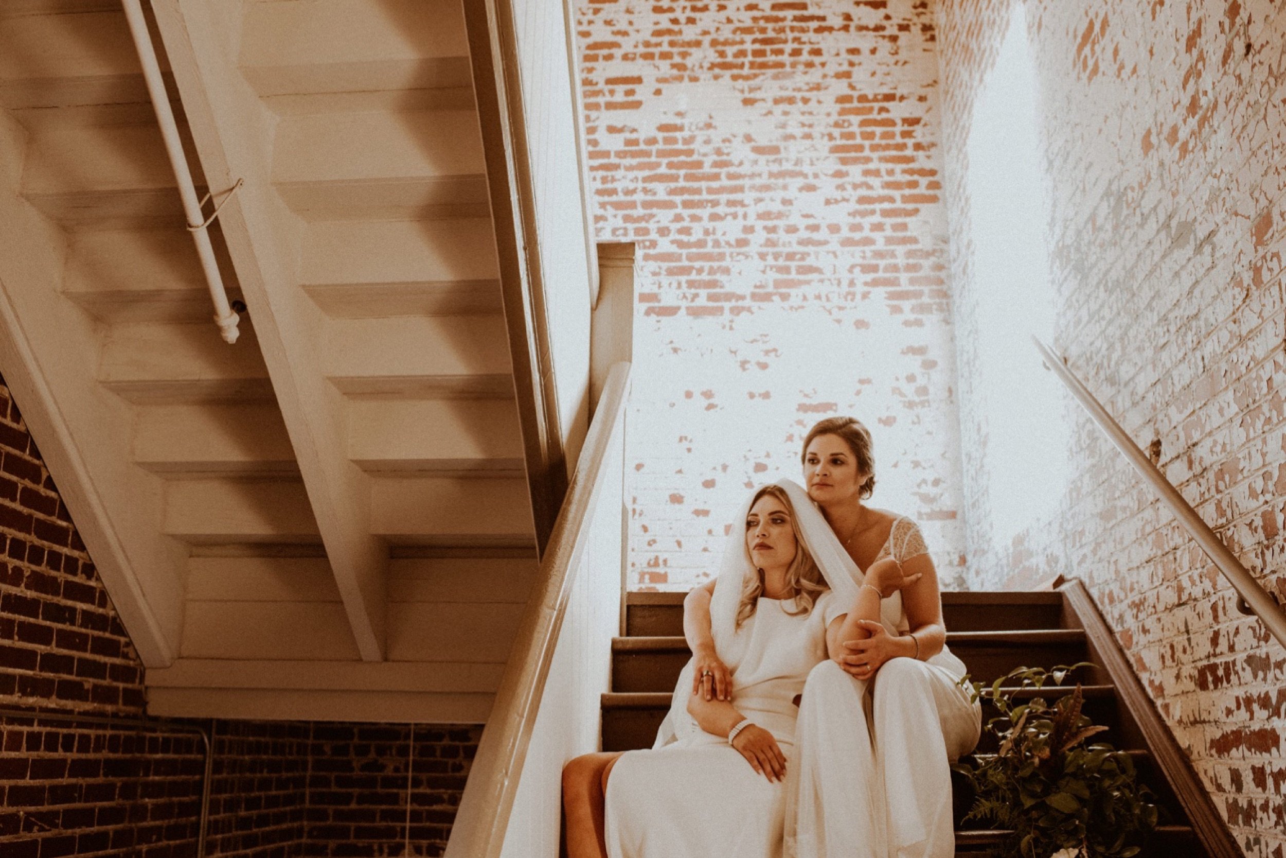 Modern Romantic LGBTQ Industrial Wedding Engine Room Georgia - Vanessa Alves Photography -87.jpg