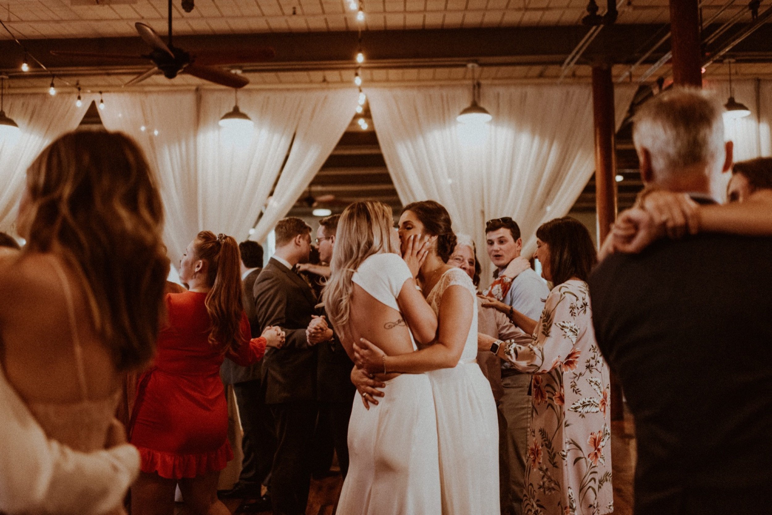 Modern Romantic LGBTQ Industrial Wedding Engine Room Georgia - Vanessa Alves Photography -115.jpg