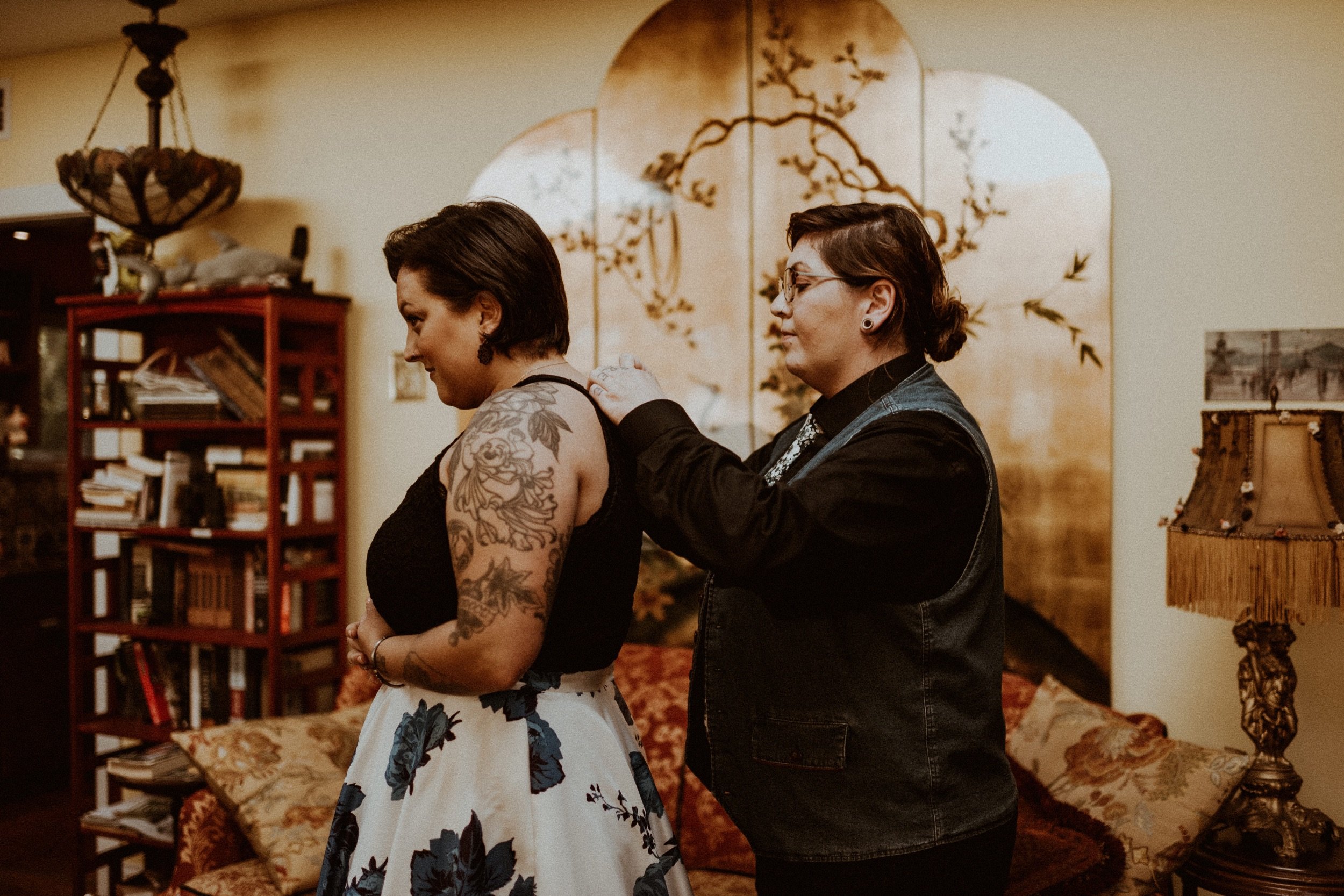 17_Colorful Intimate LGBTQ Wedding in Rockport MA - Vanessa Alves Photography.jpg