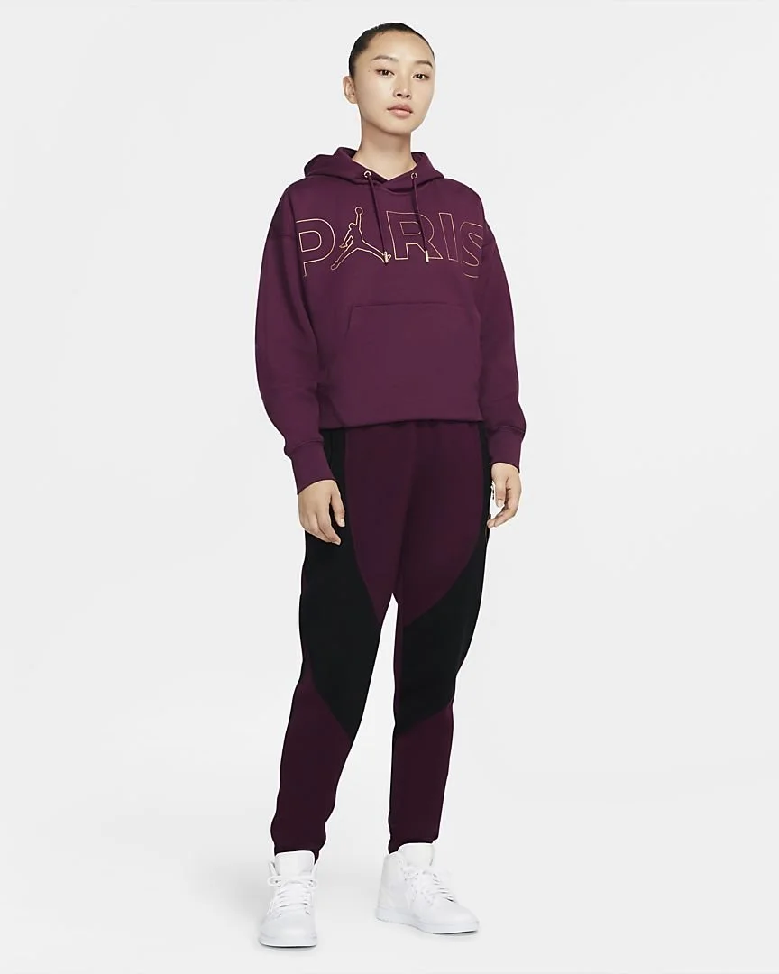 巴黎圣日耳曼女子起绒套头连帽衫-7PmHS8 (2).jpg