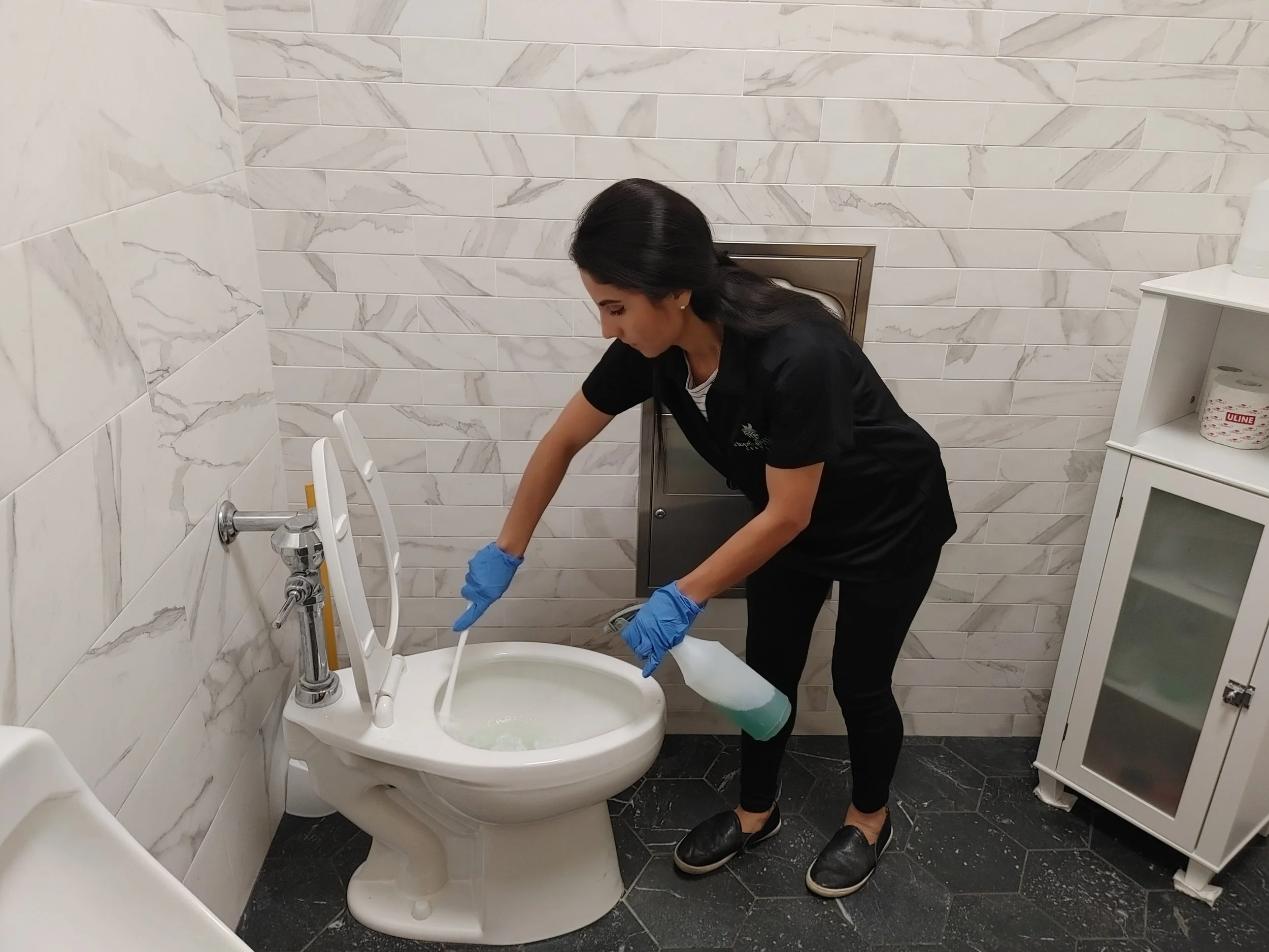 Irene Cleaning Toilet.jpg