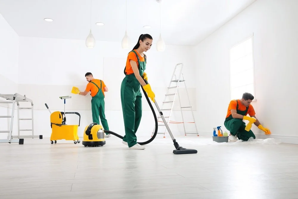 Professional real estate cleaning services for an Orange County property