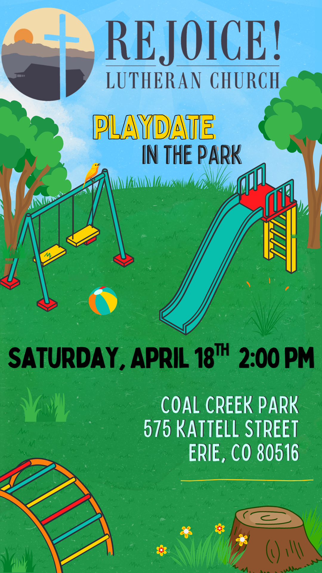 Family Play in the Park