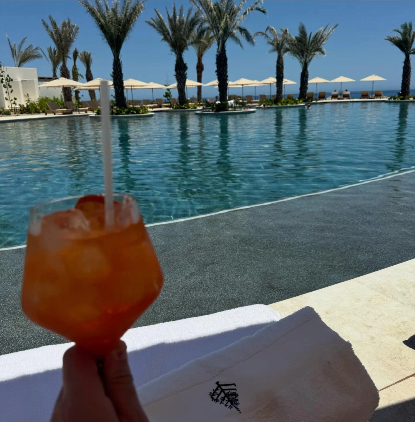 Swim &amp; Spritz at the brand new @fscabosanlucas #Mexico 🇲🇽 

Contact @hedonistluxurytravel to book your next travels, elevated with perks such as :
 
🍳 Breakfast for two included (in hotel restaurant or in room dining) 
⬆️ One category room upg