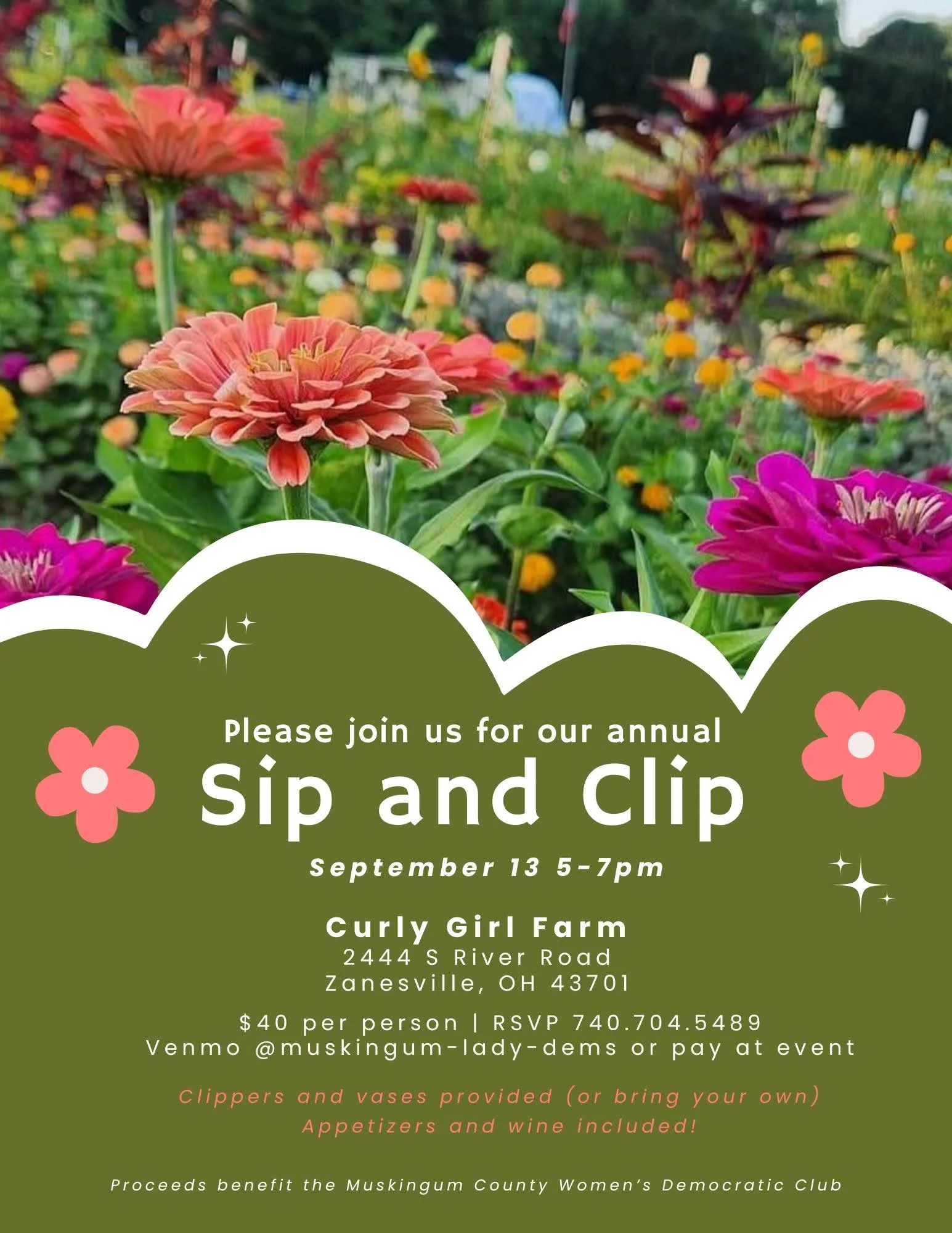 sip &amp; clip event