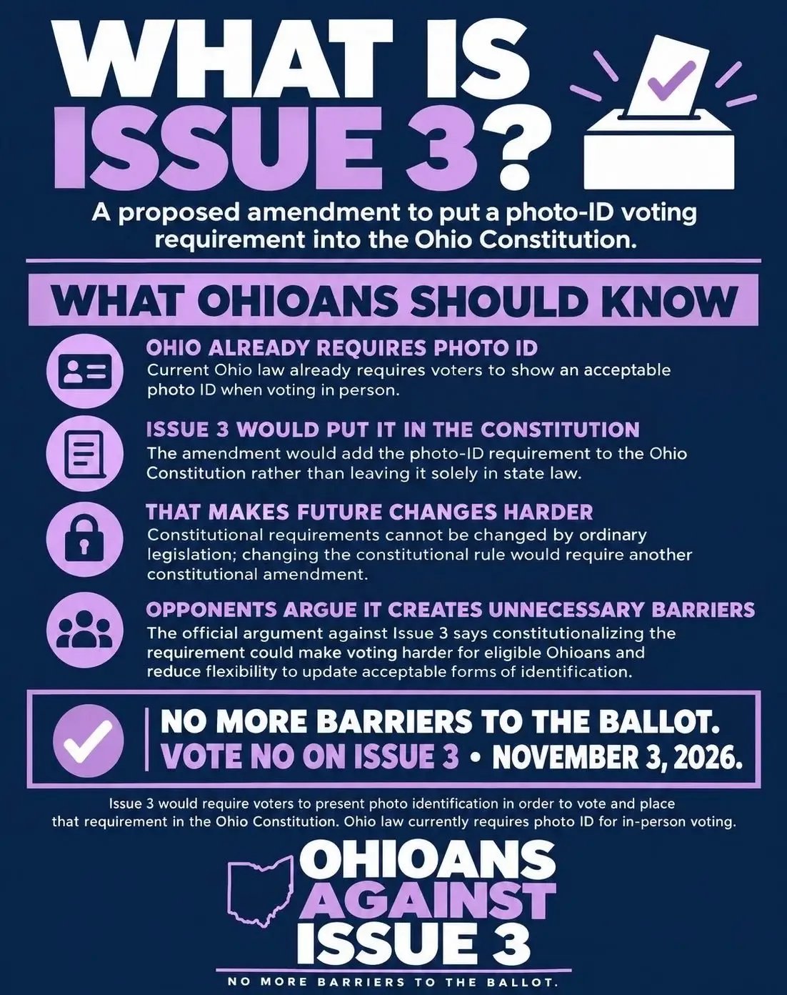 Vote No on Issue 3