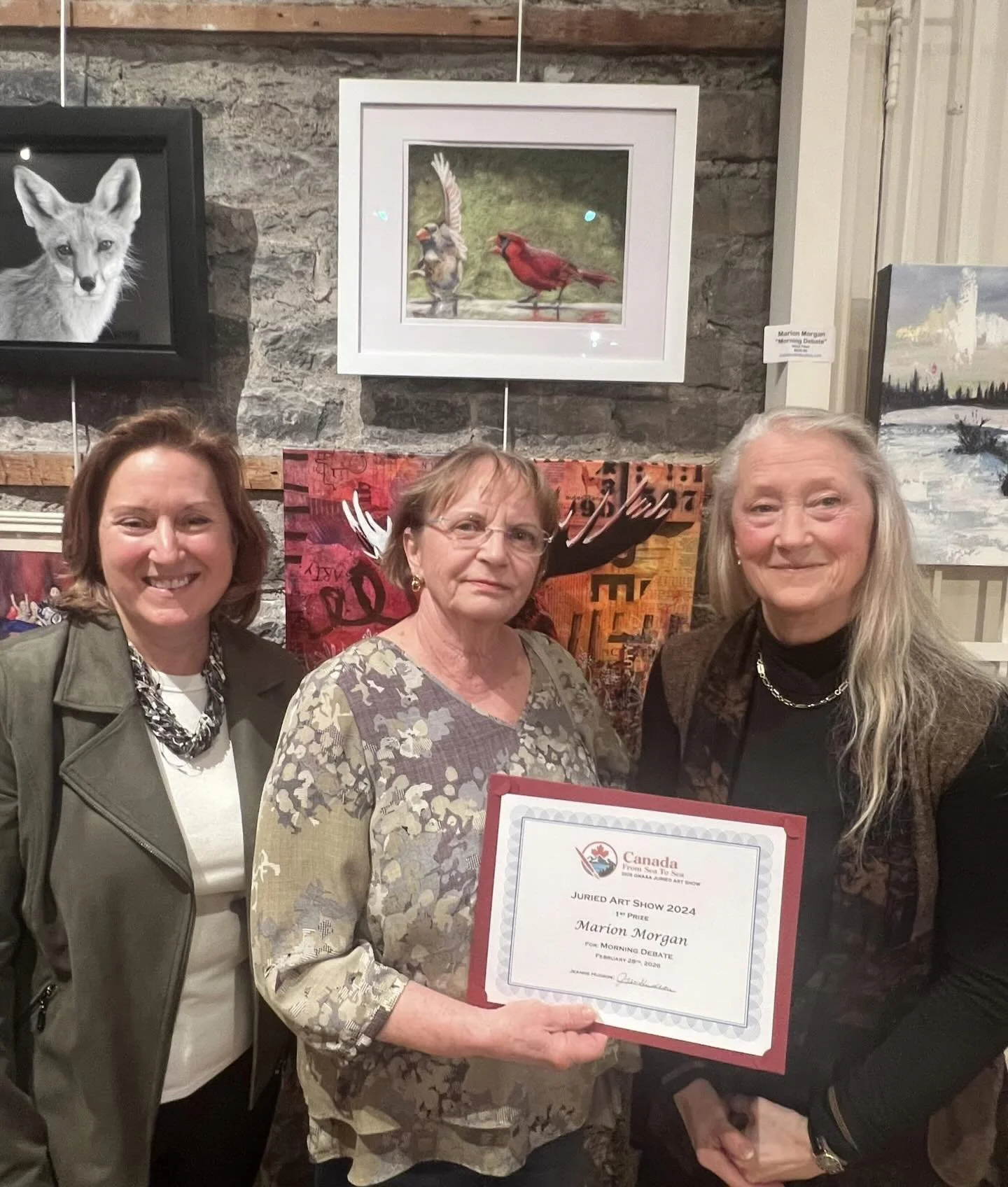 Congratulations to all the participating artists and prize winners in the 8th annual juried show from the Greater Napanee &amp; Area Arts Association!
It was my privilege to act as one of the jurors for the &ldquo;Canada - Sea to Sea&rdquo; show. Sho
