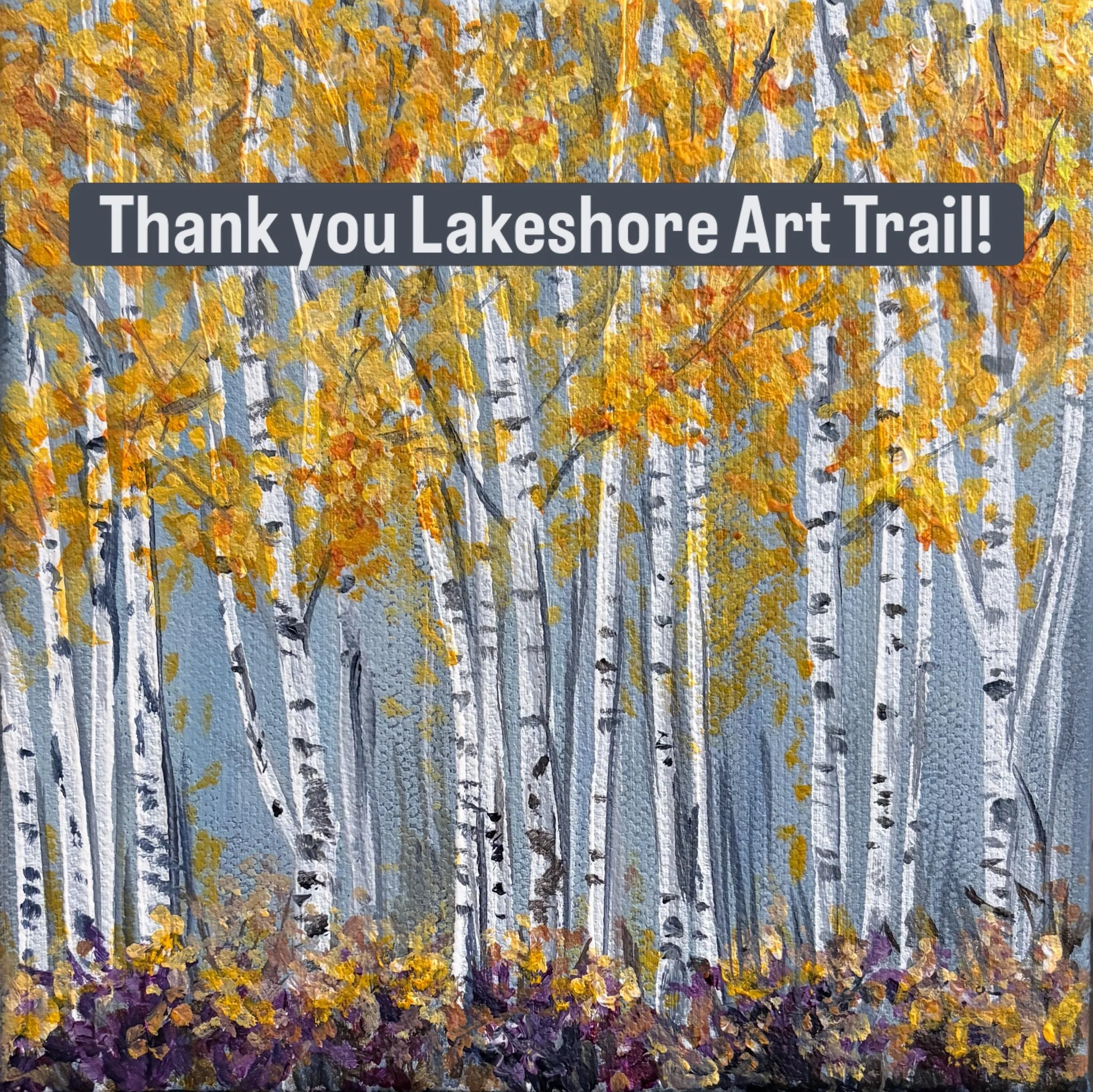 🎉😍🎉 Big, big thanks to all my visitors, new collectors, friends and the organizing team @lakeshorearttrail!
What a wonderful show, with so much energy, positivity and great conversations.
These shows take a ton of effort to produce, and everything