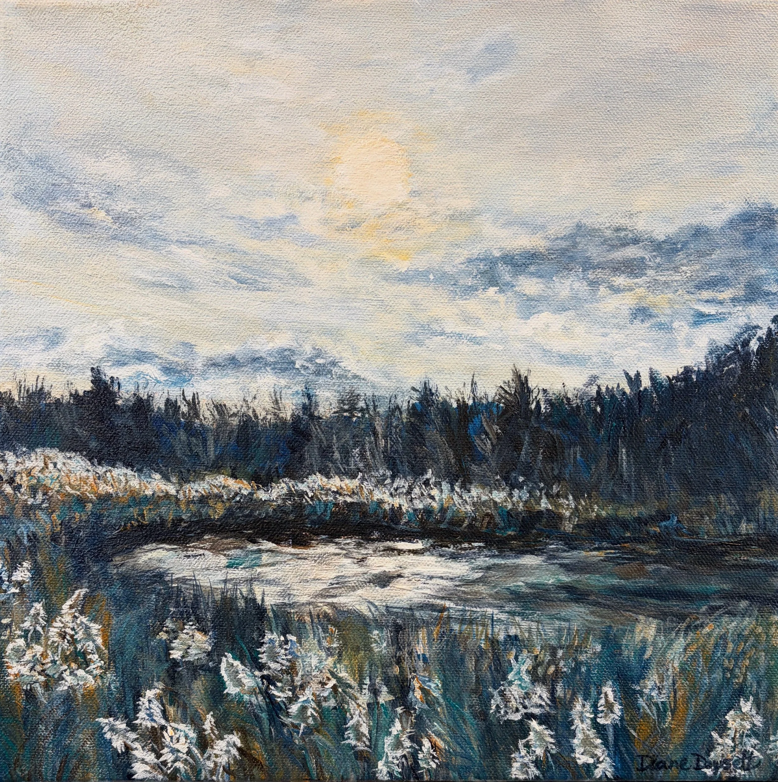 Winter's Day on the Boardwalk